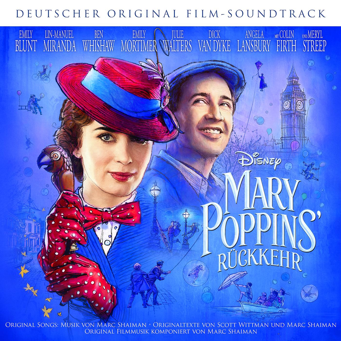 Постер альбома Mary Poppins' Rückkehr (Deutscher Original Film-Soundtrack)