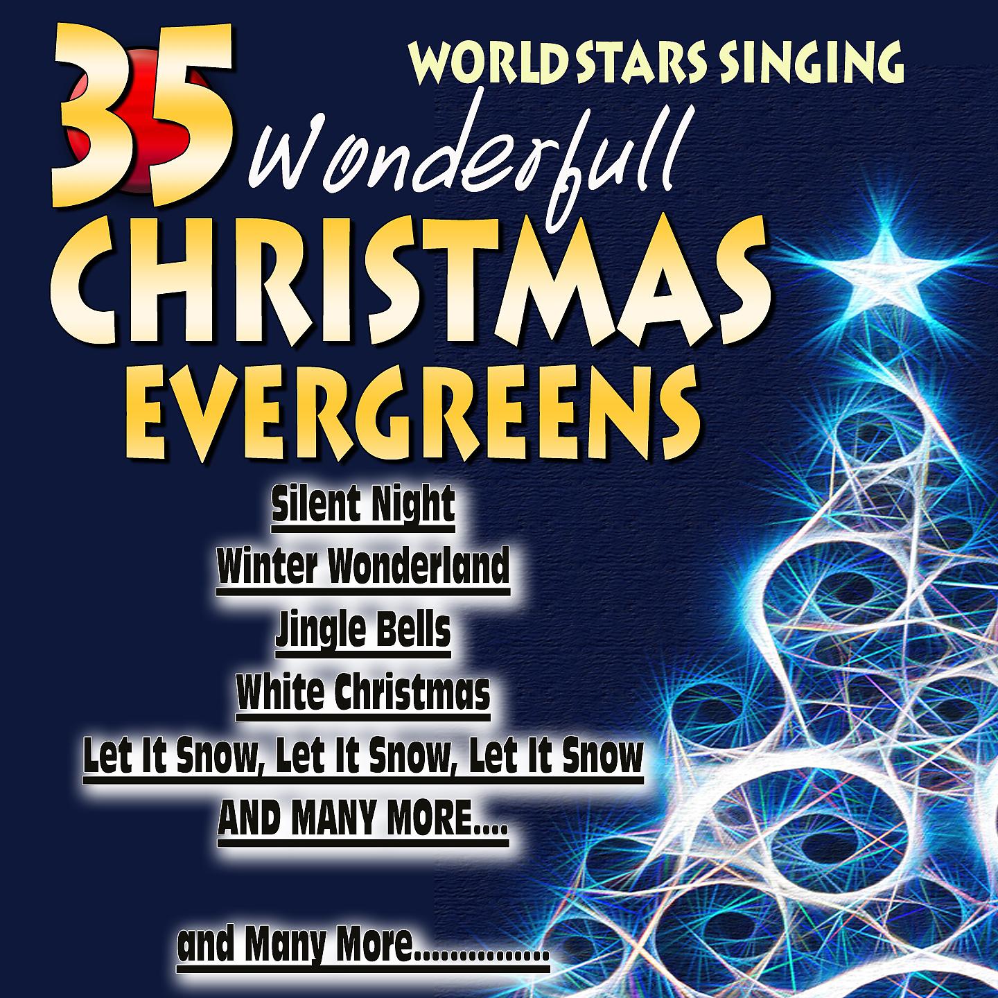 Постер альбома 35 Wonderfull Christmas Evergreens