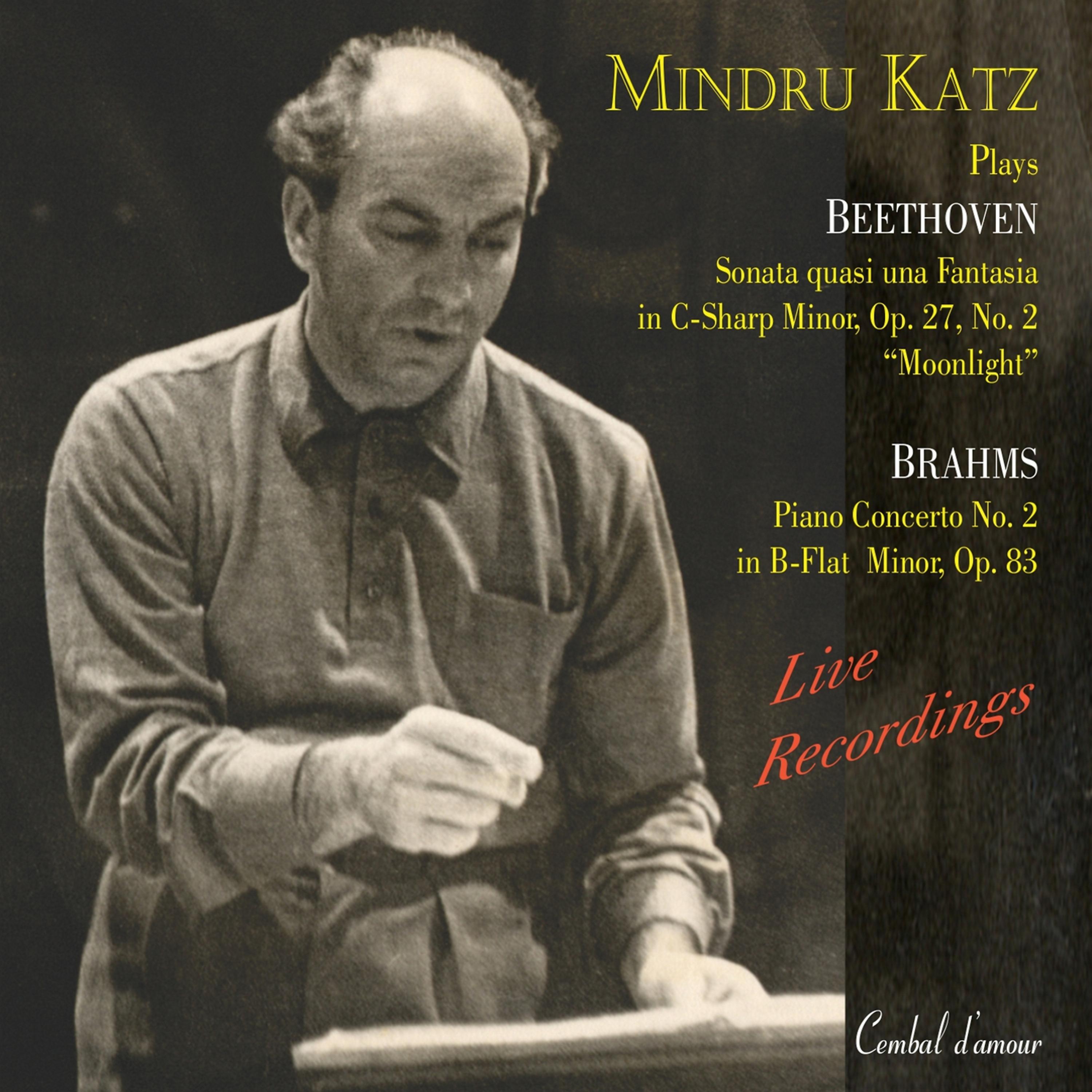 Постер альбома Passion & Power: Mindru Katz Plays Beethoven & Brahms, Vol. 2