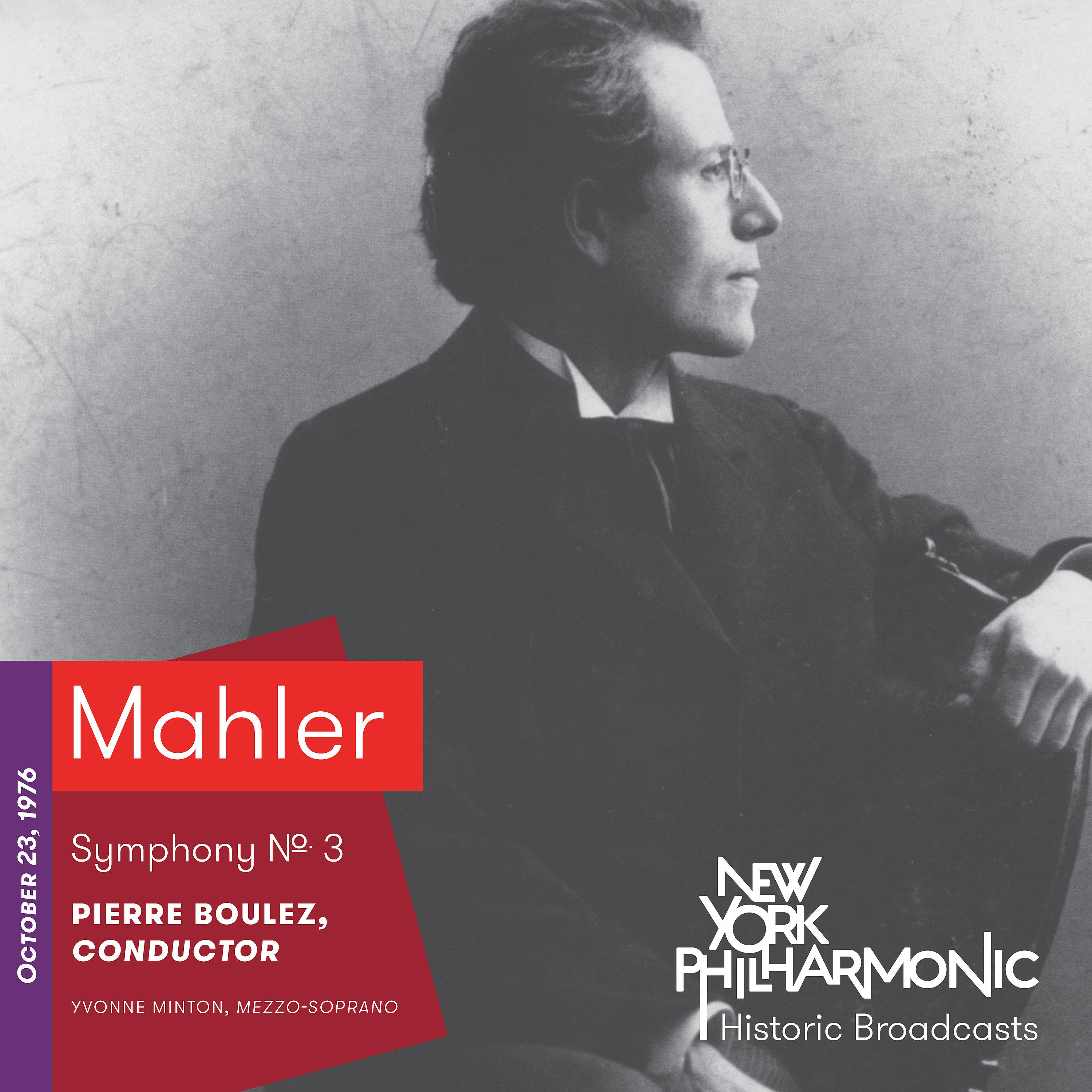 Постер альбома Mahler: Symphony No. 3 (Recorded 1976)