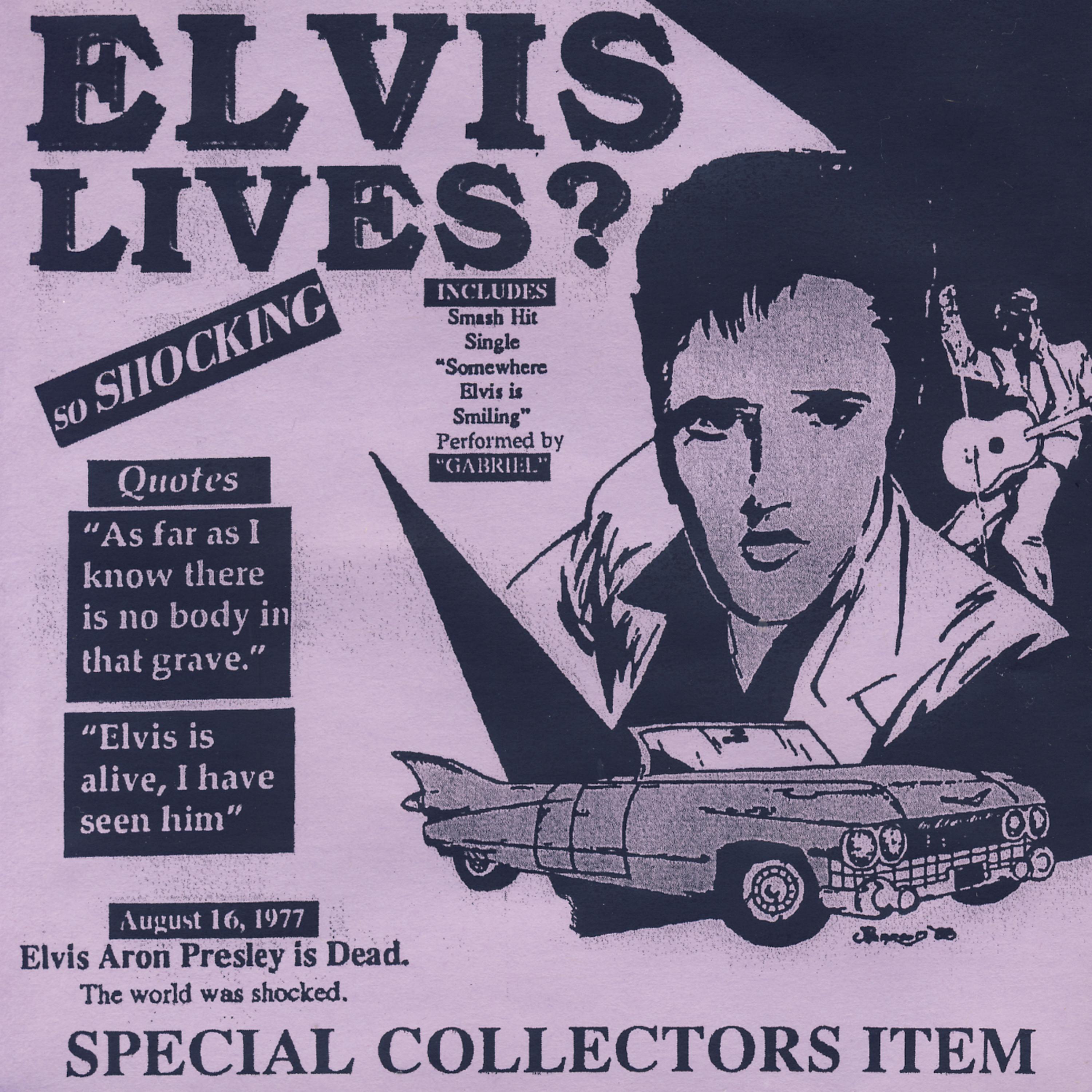 Постер альбома Elvis Lives?