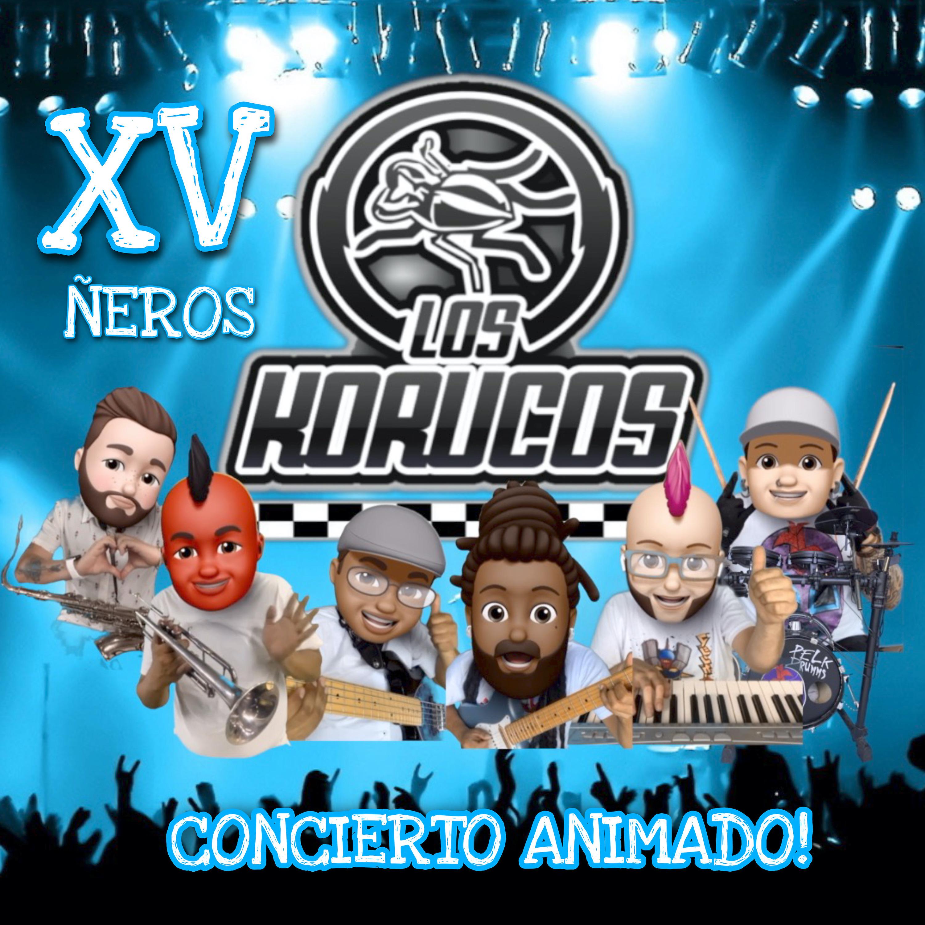 Постер альбома XV Ñeros: Concierto Animado (En Vivo)