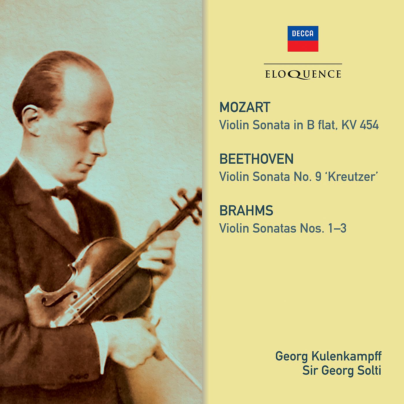 Постер альбома Beethoven, Mozart, Brahms: Violin Sonatas