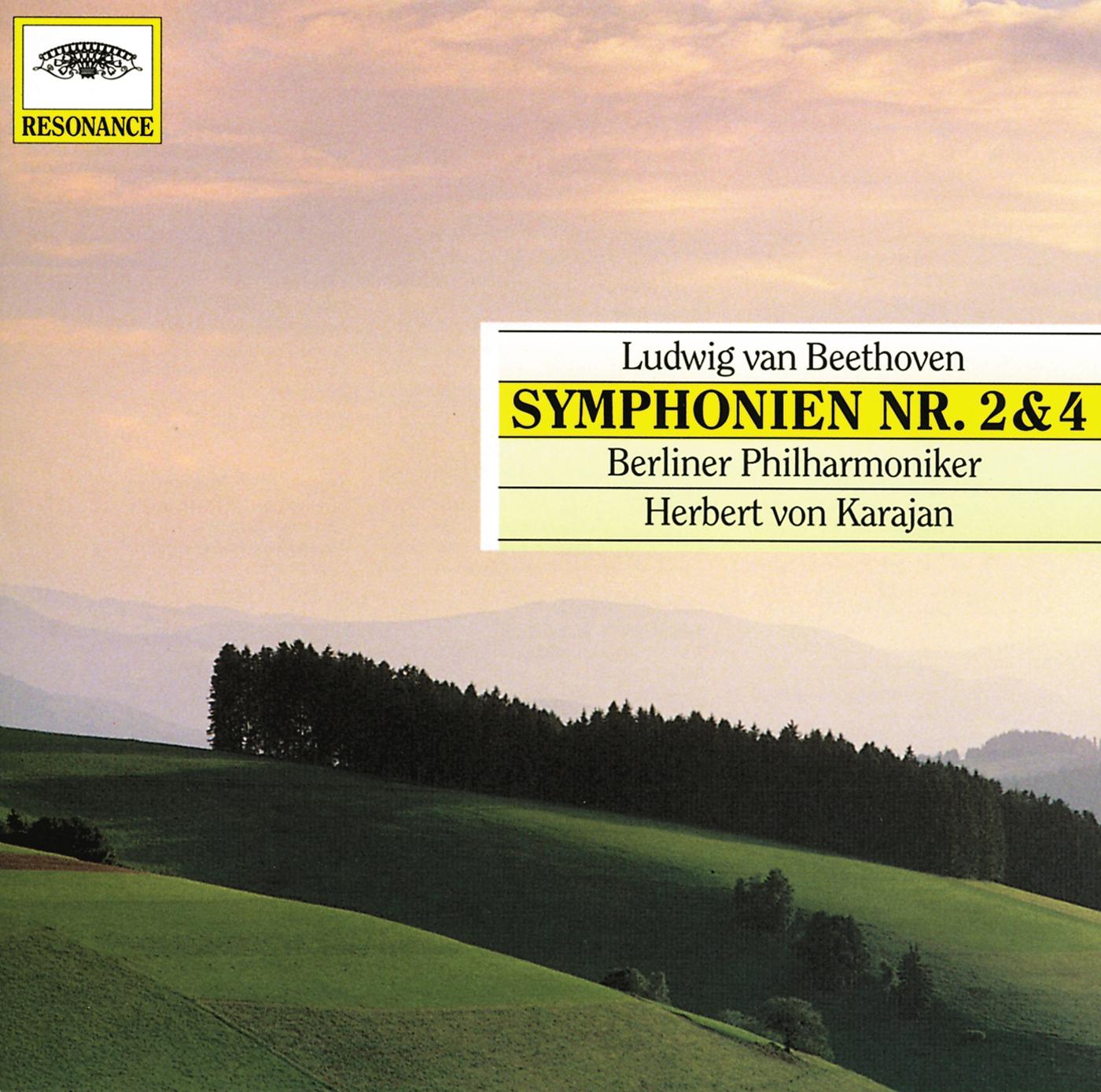 Постер альбома Beethoven: Symphonies Nos.2 & 4