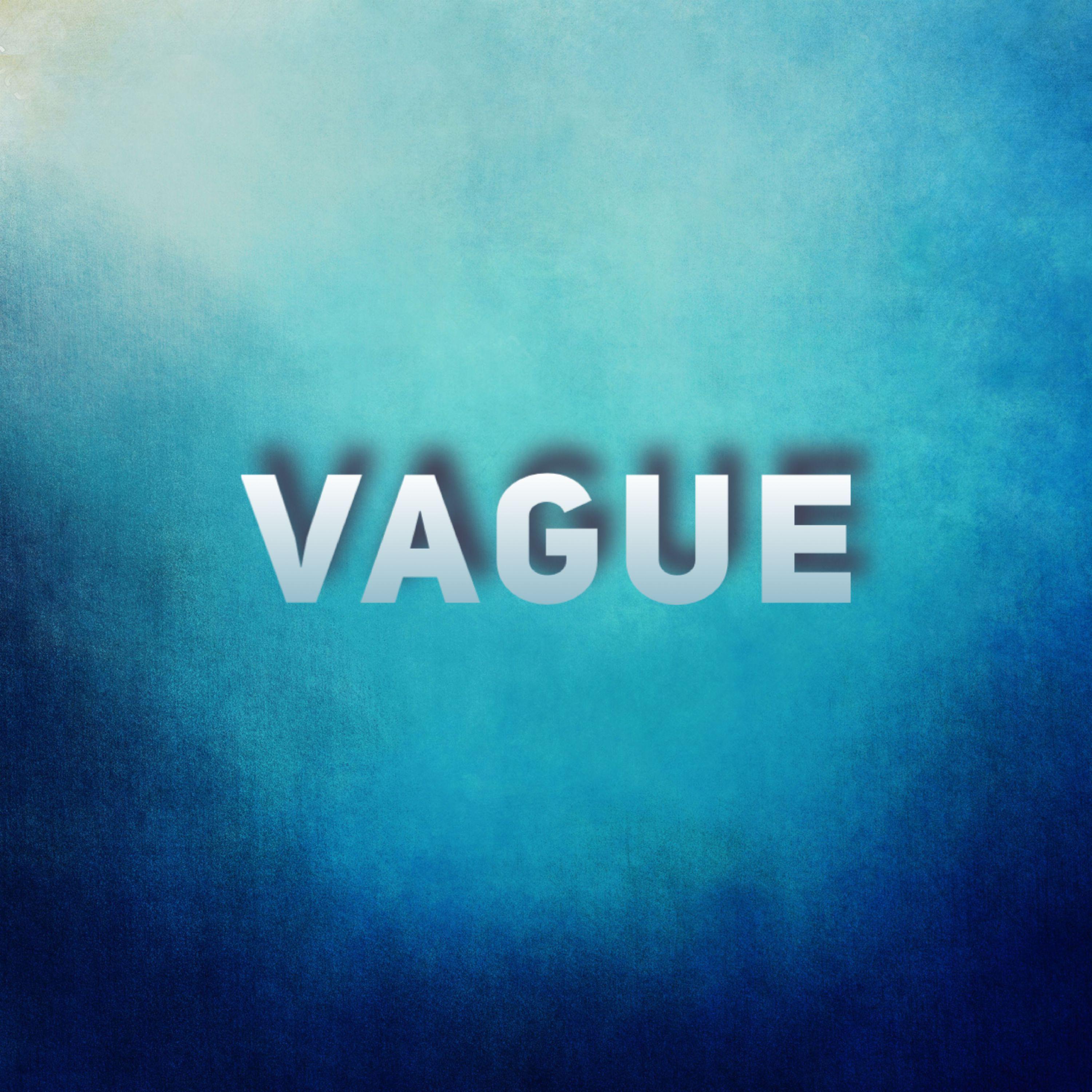 Постер альбома Vague