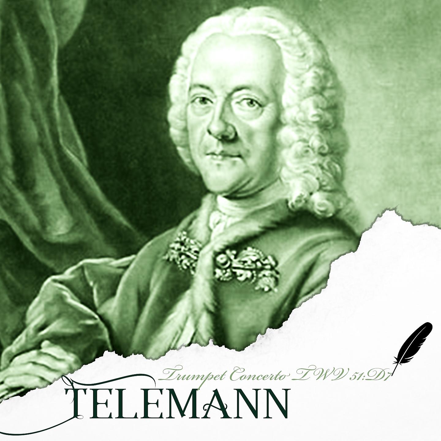 Постер альбома Telemann, Trumpet Concerto TWV 51:D7