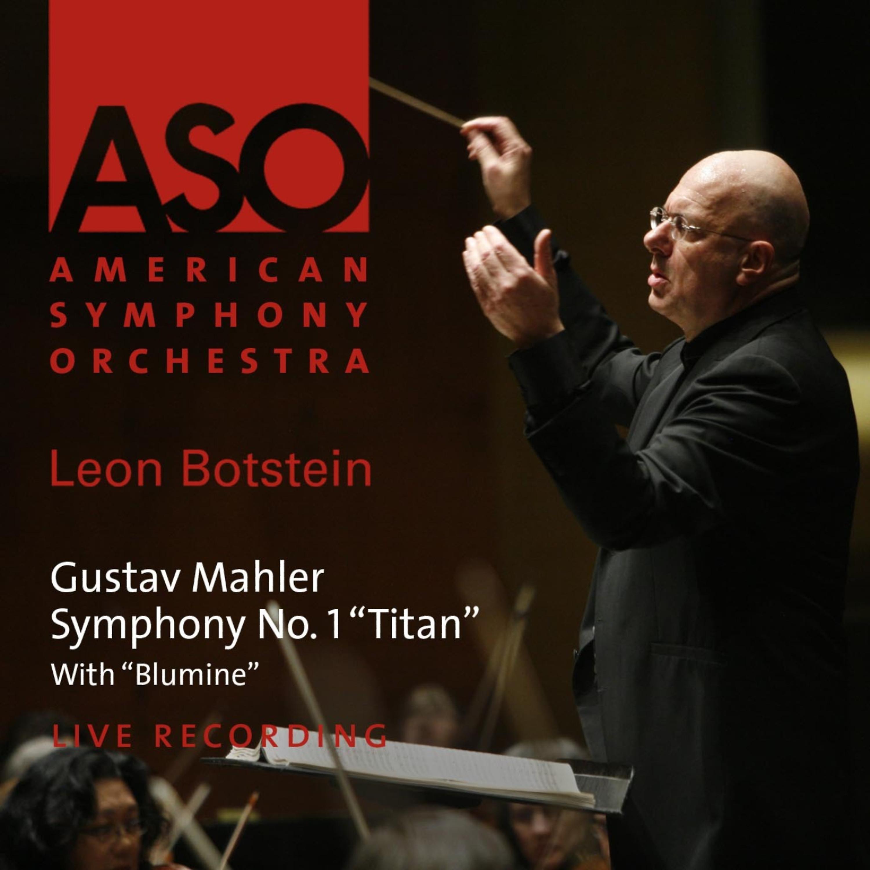 Постер альбома Mahler: Symphony No. 1 - "Titan"