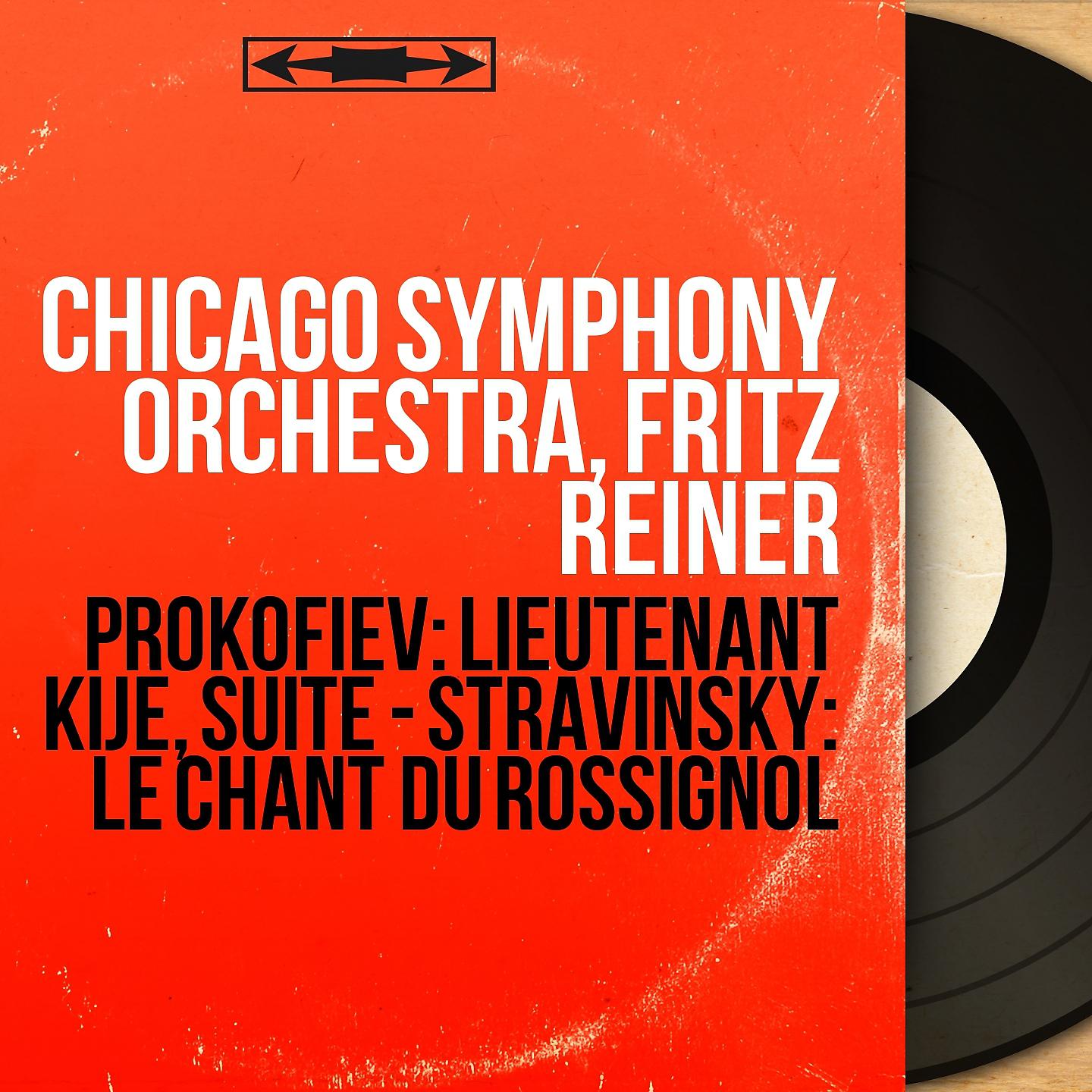 Постер альбома Prokofiev: Lieutenant Kijé, suite - Stravinsky: Le chant du rossignol