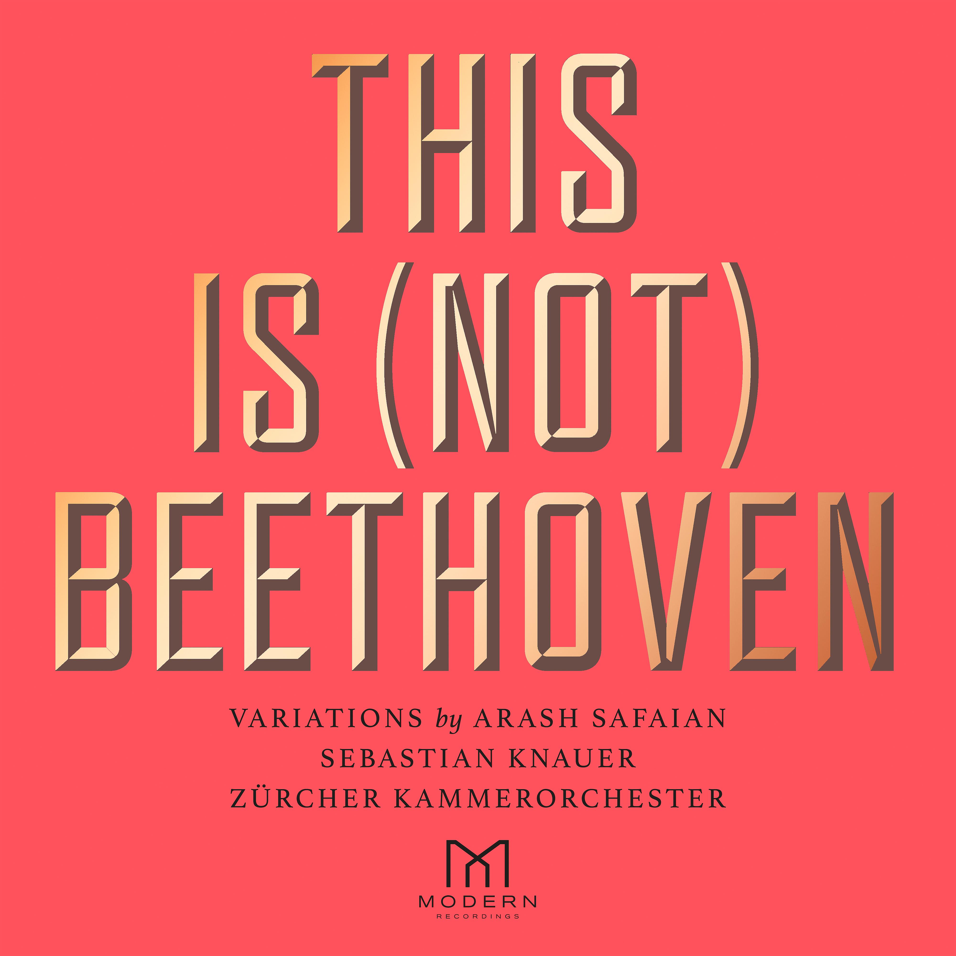 Постер альбома This Is (Not) Beethoven