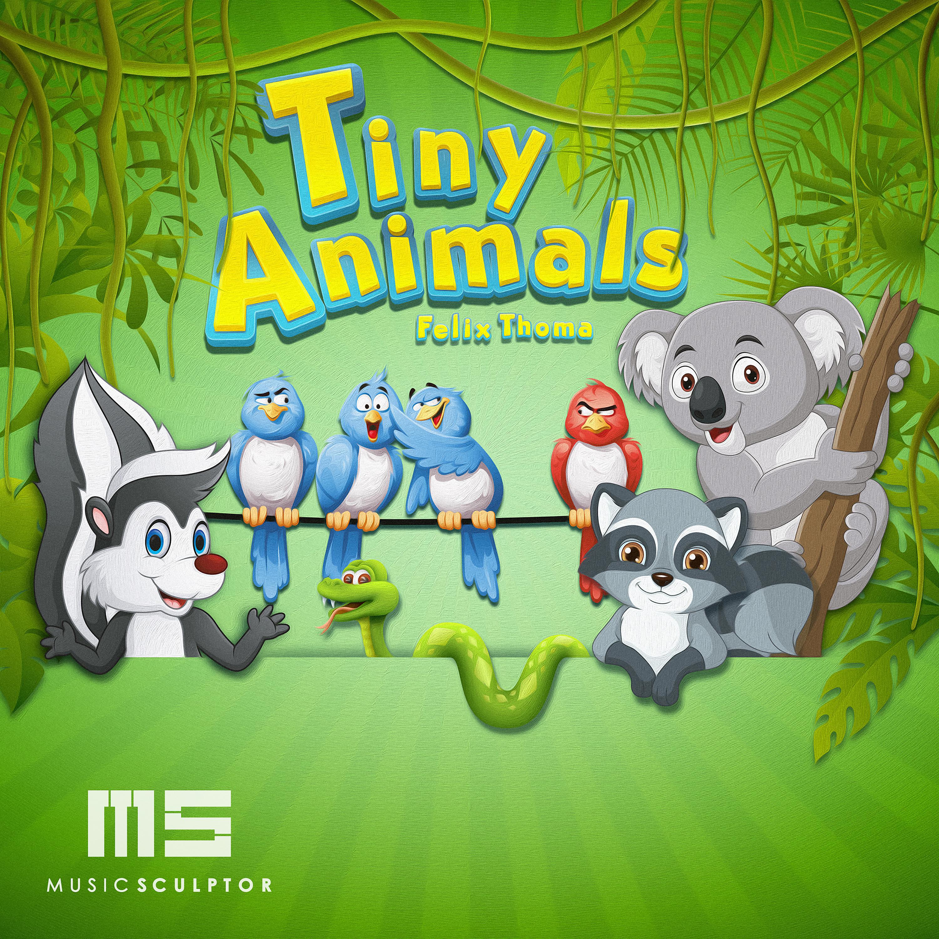 Постер альбома MUSIC SCULPTOR, Vol. 123: Tiny Animals
