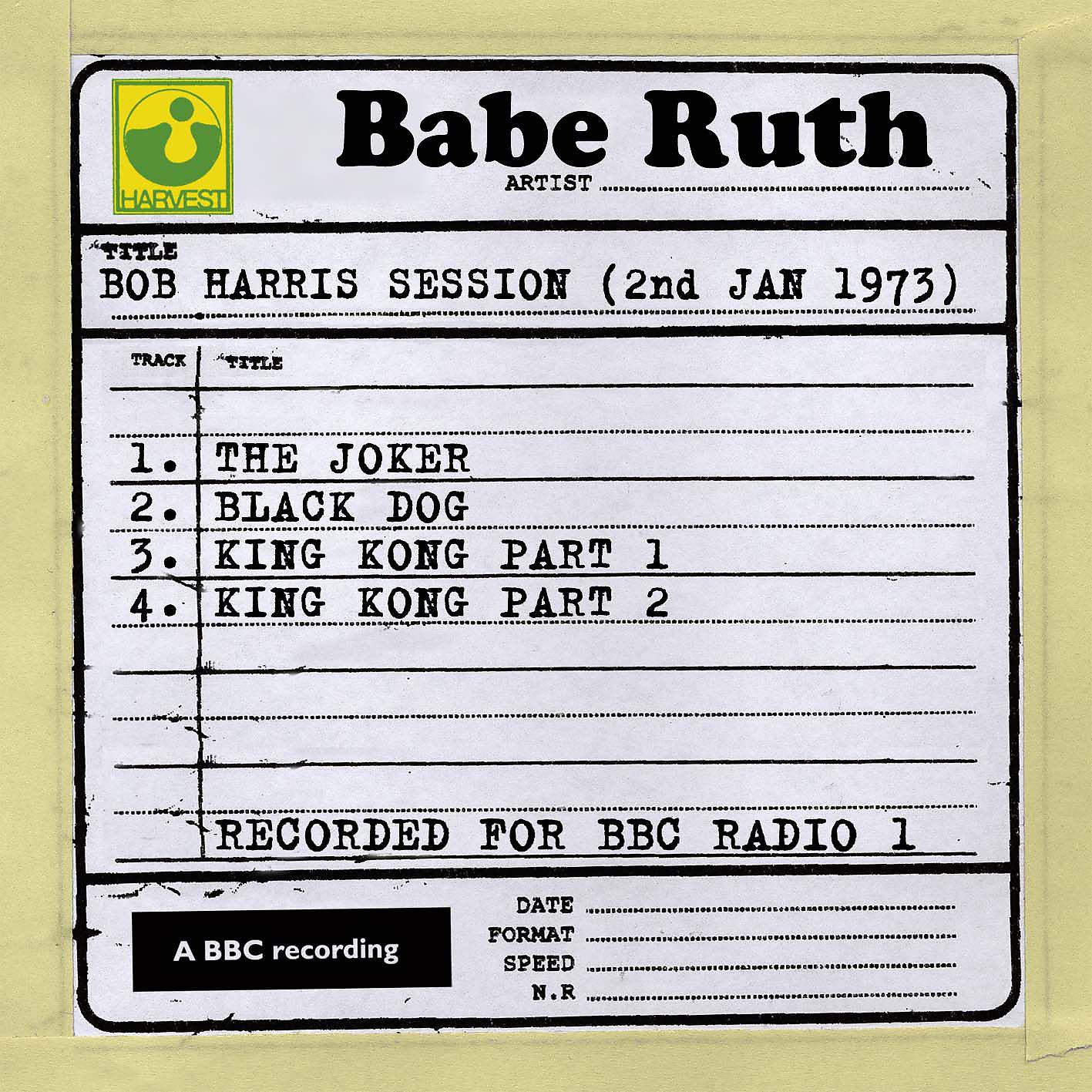 Постер альбома Bob Harris Session (2nd January 1973)