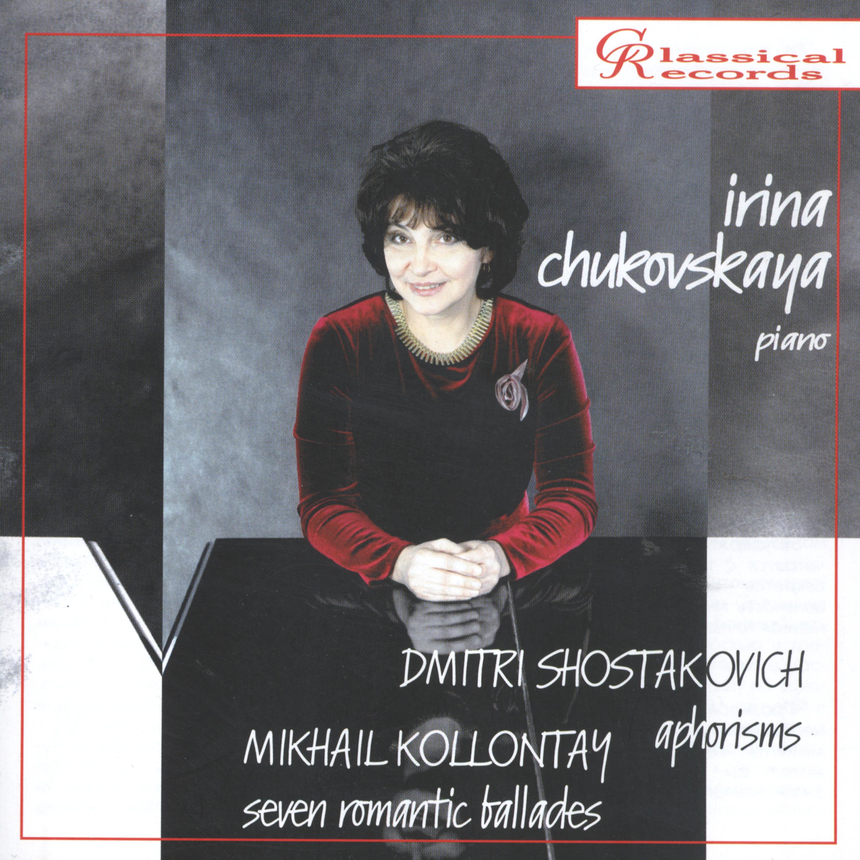 Постер альбома Irina Chukovskaya, Piano