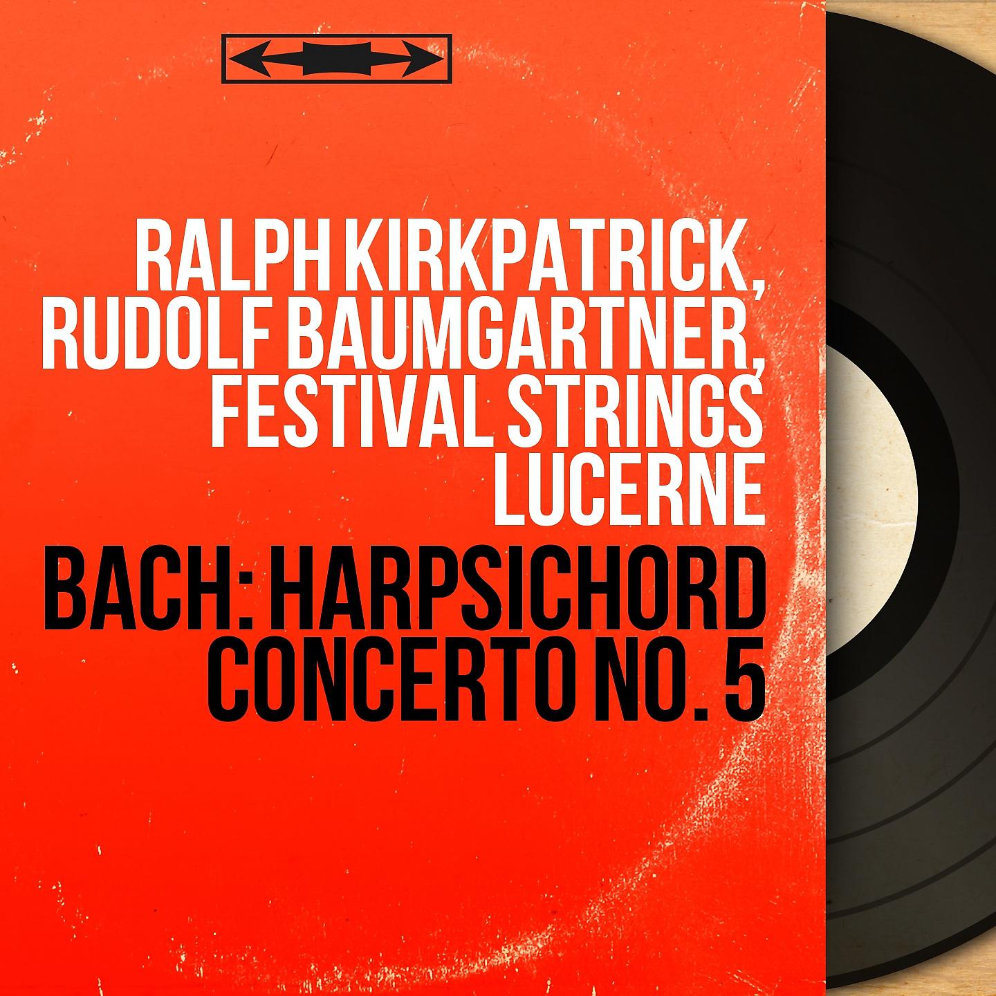 Постер альбома Bach: Harpsichord Concerto No. 5