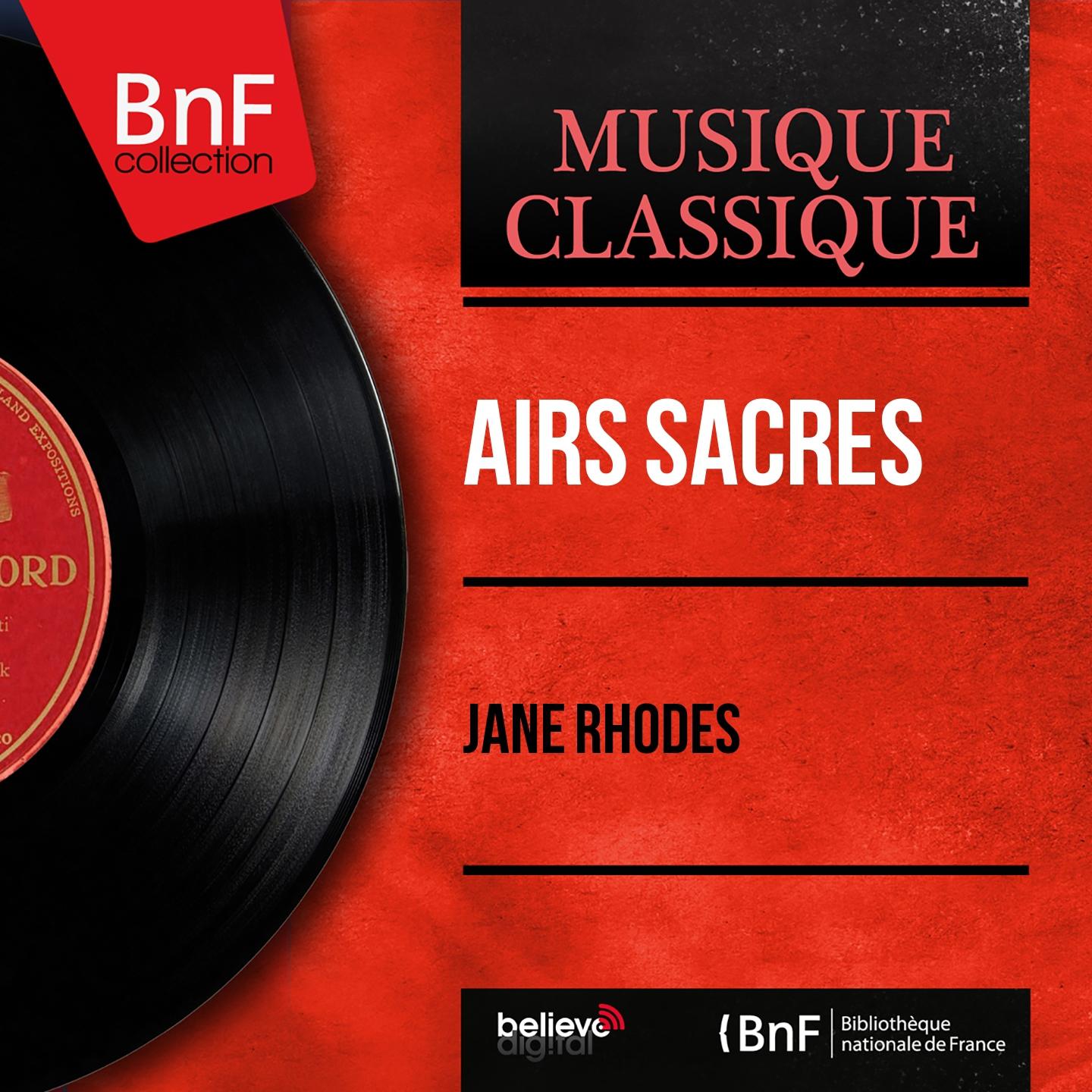 Постер альбома Airs sacrés (Mono Version)