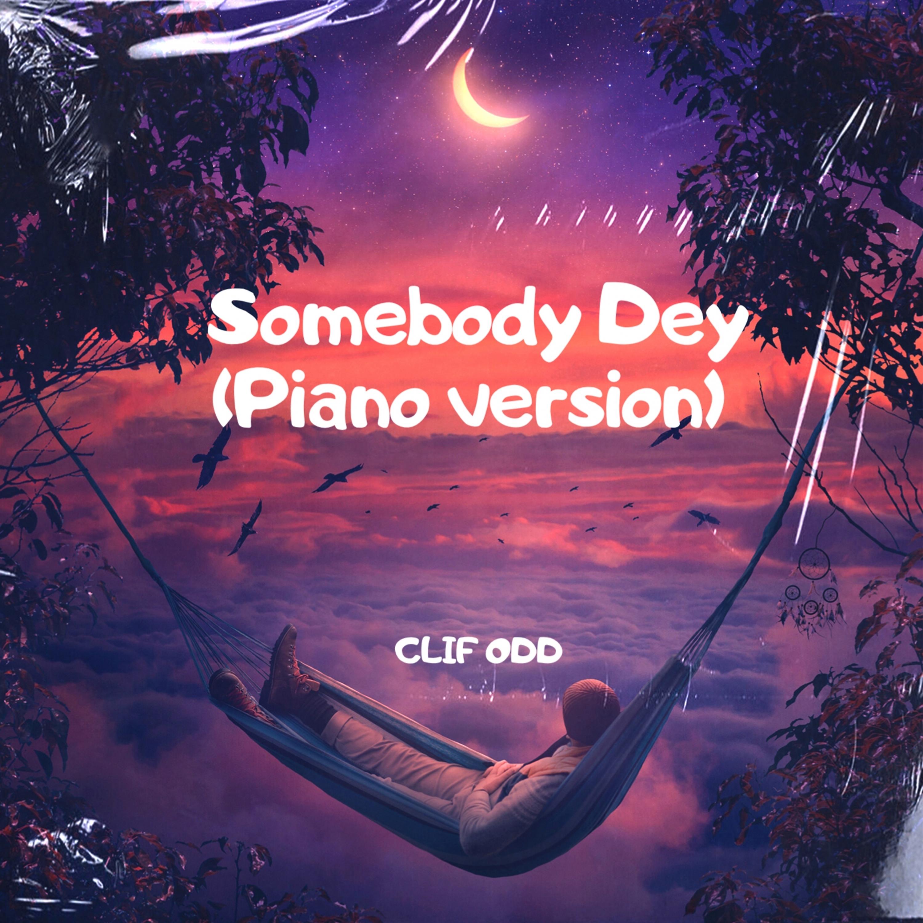 Постер альбома Somebody Dey (Piano Version)