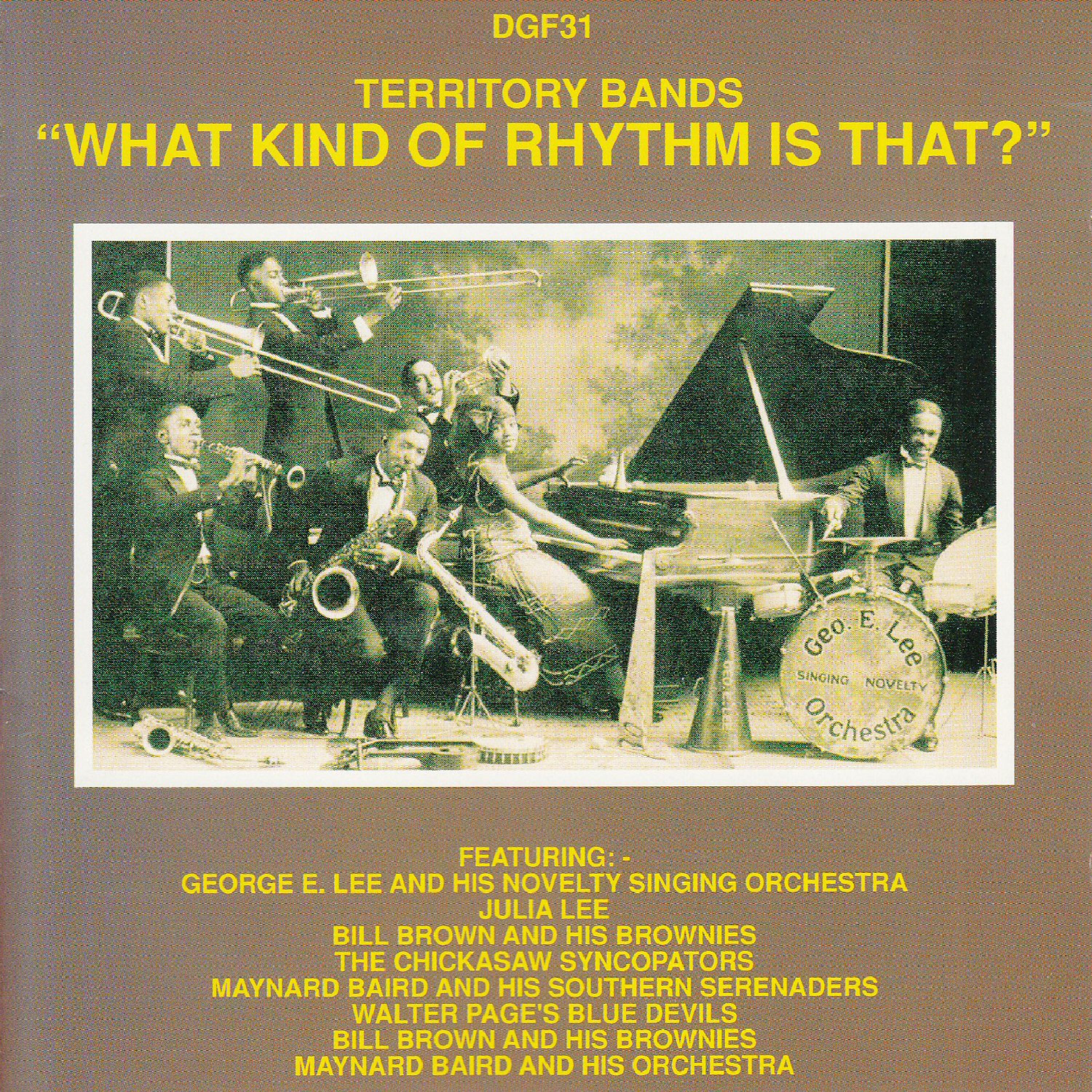 Постер альбома What Kind of Rhythm Is That? - Territory Bands 1927-31