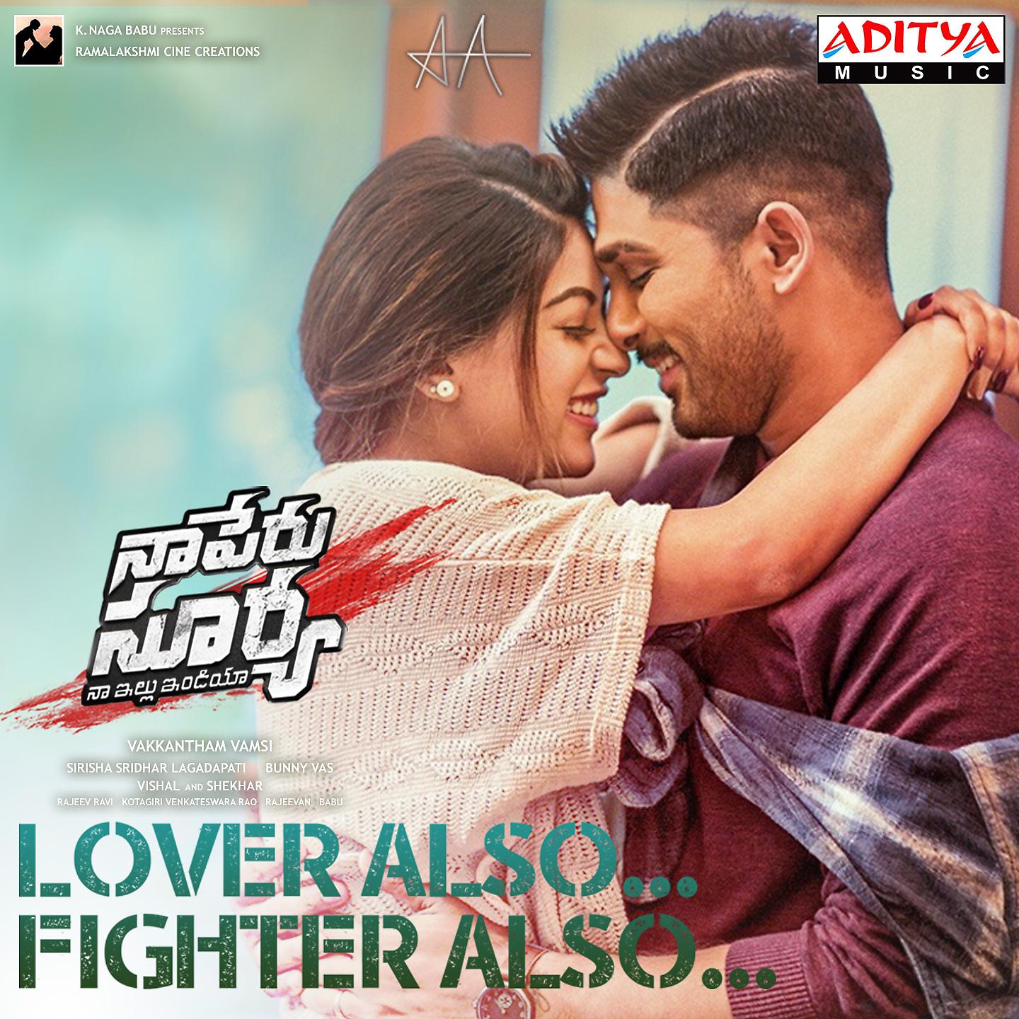 Постер альбома Lover Also Fighter Also (From "Naa Peru Surya Naa Illu India")