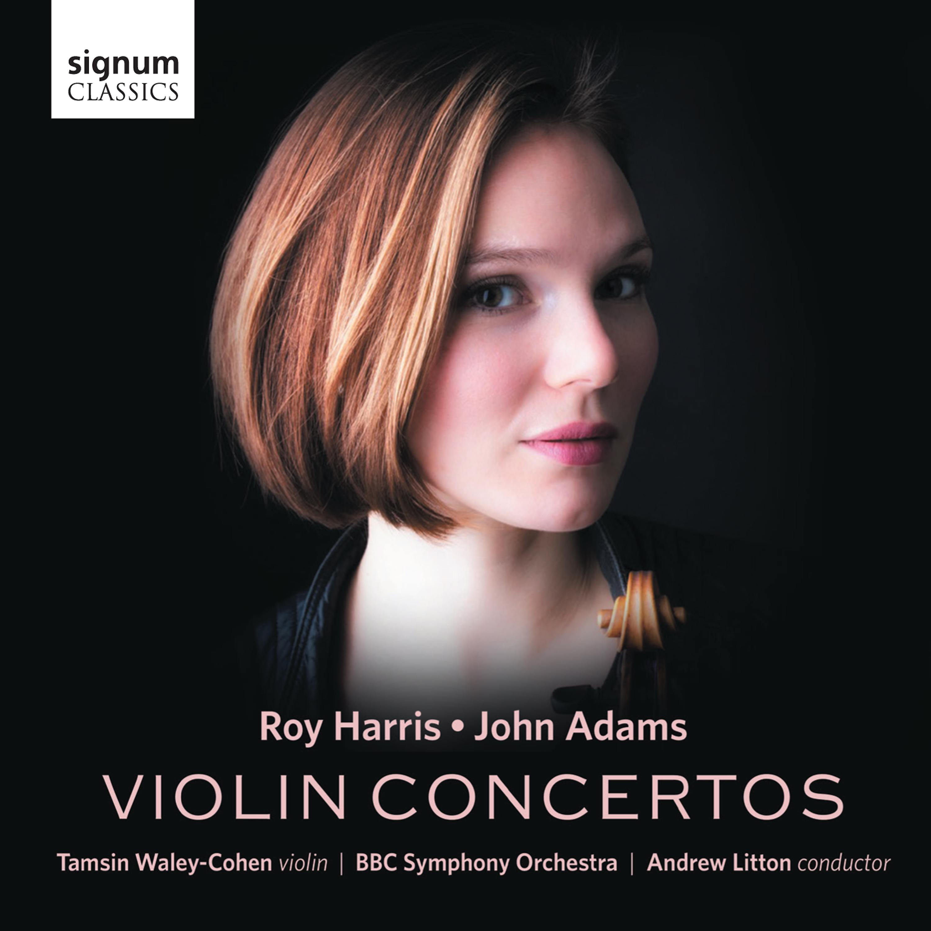 Постер альбома Roy Harris & John Adams: Violin Concertos