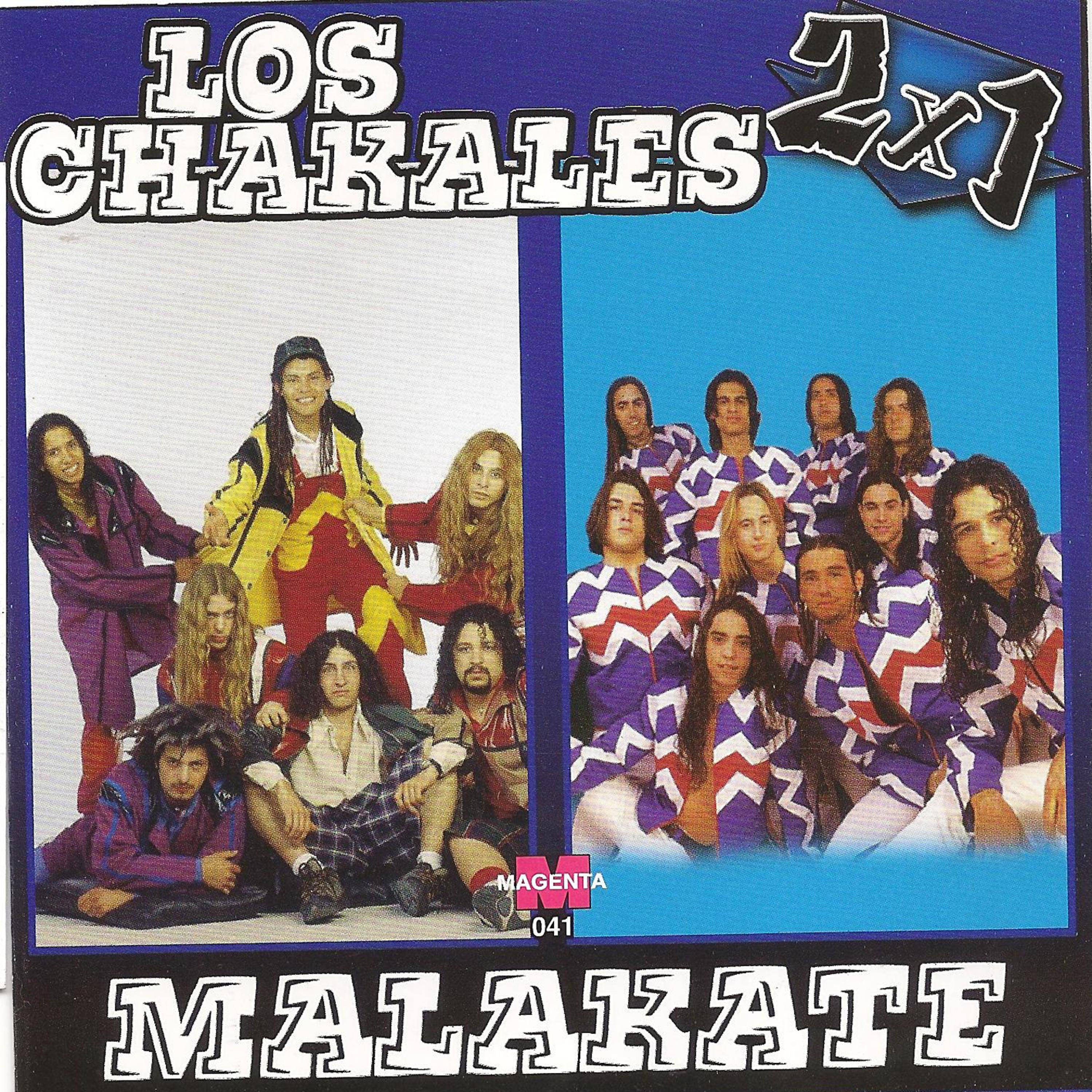 Постер альбома Los Chakales vs Malakate 2 x 1