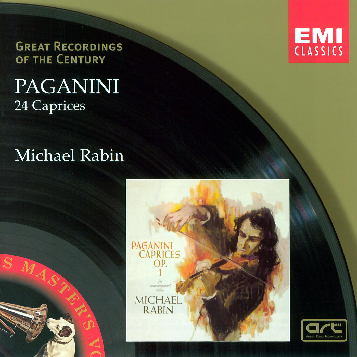 Постер альбома Paganini: 24 Caprices For Solo Violin
