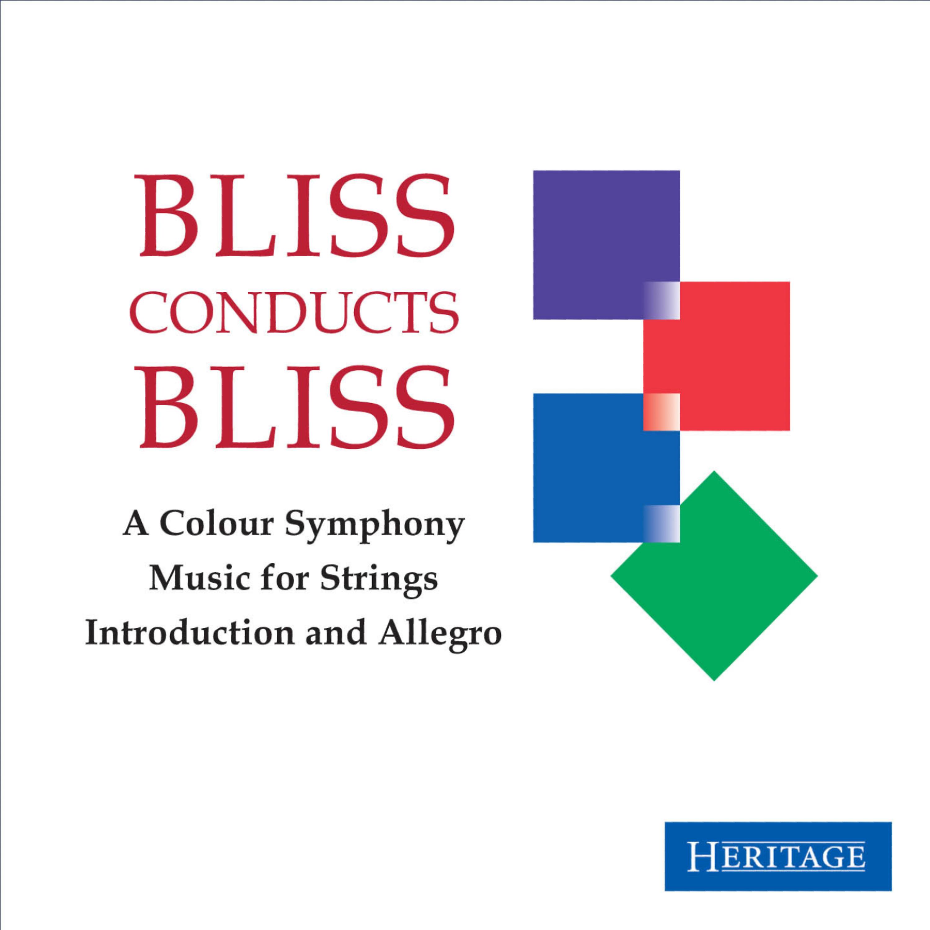 Постер альбома Bliss conducts Bliss