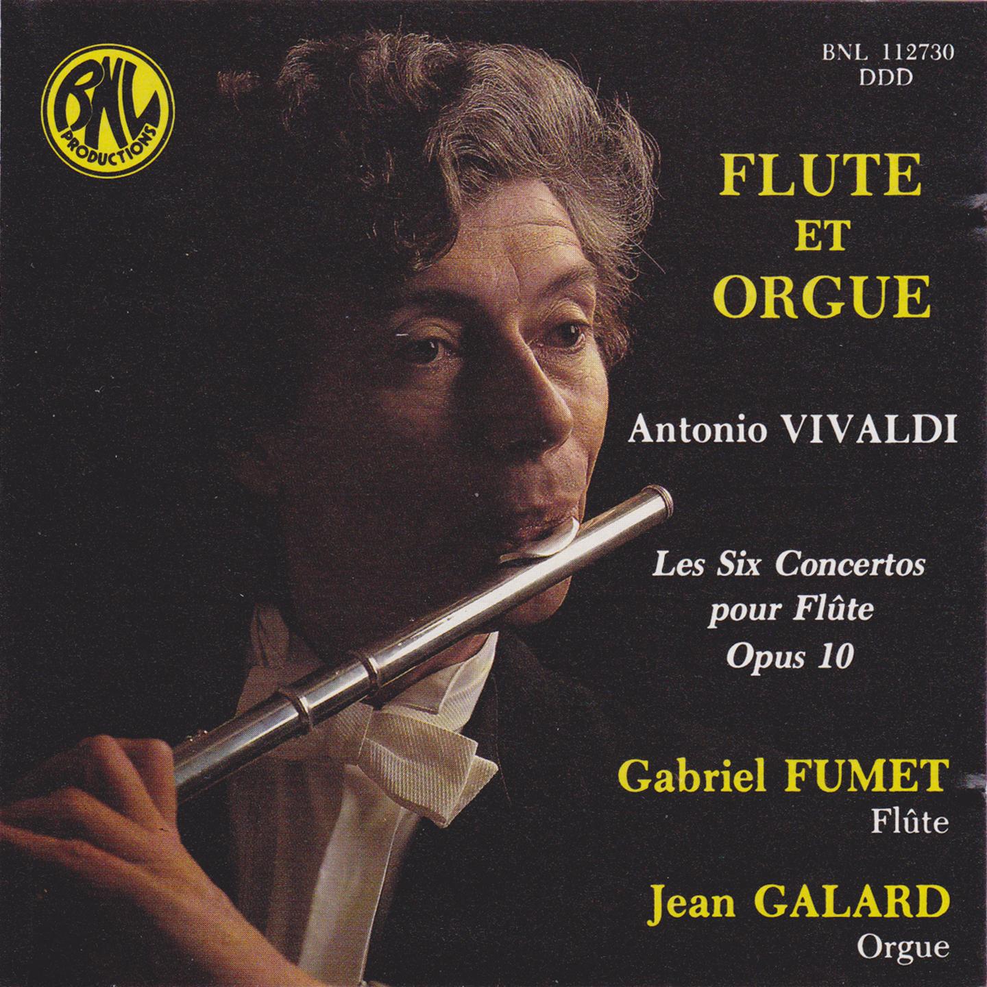 Постер альбома Flûte & Orgue
