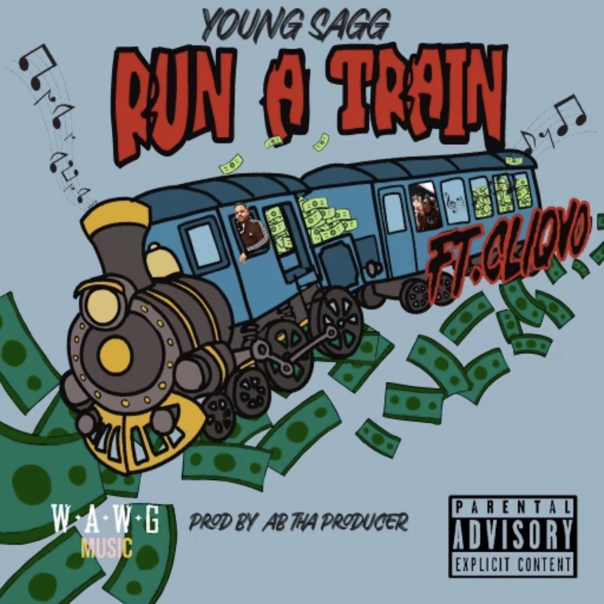 Постер альбома Run a train (feat. Cliqvo)