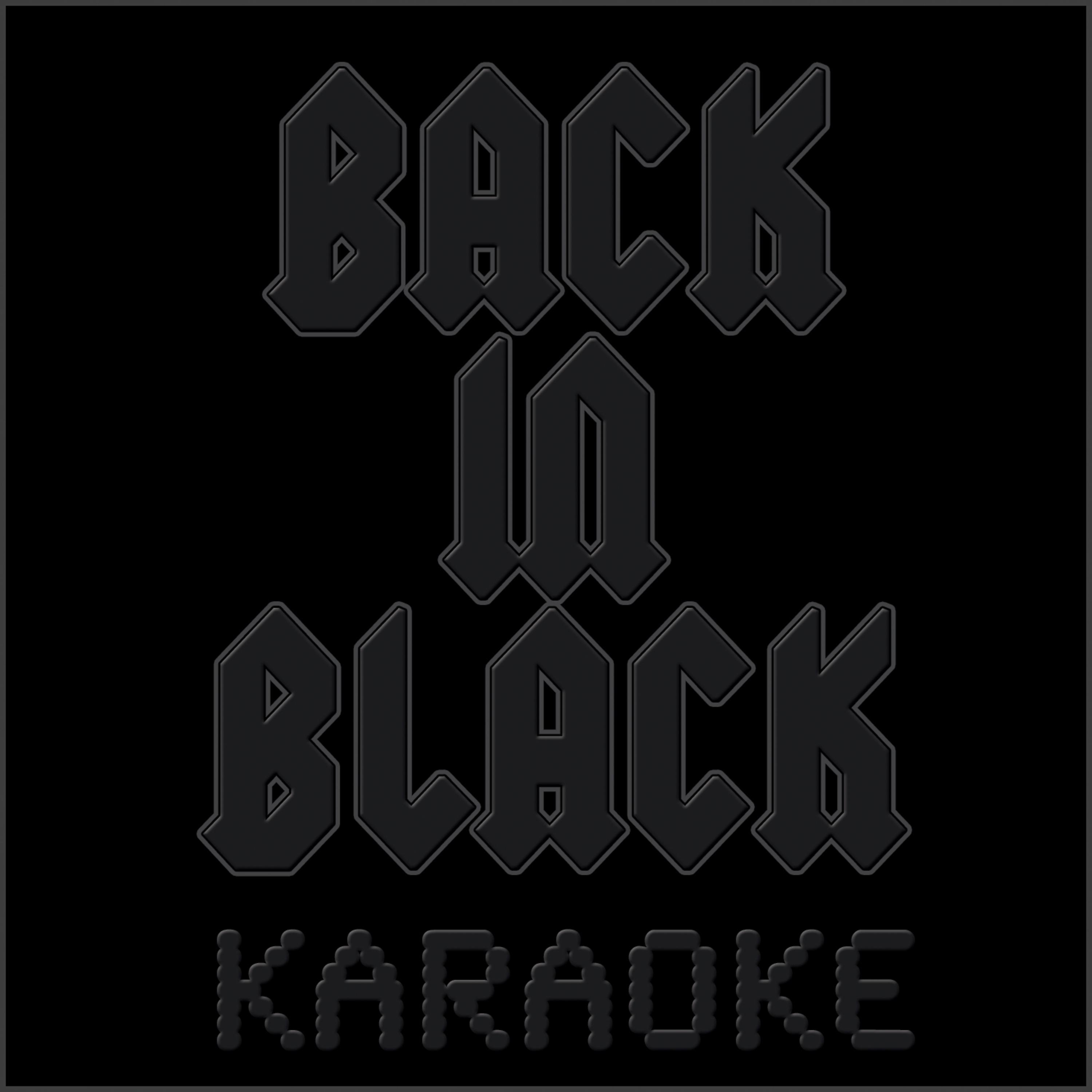Постер альбома Back In Black Karaoke
