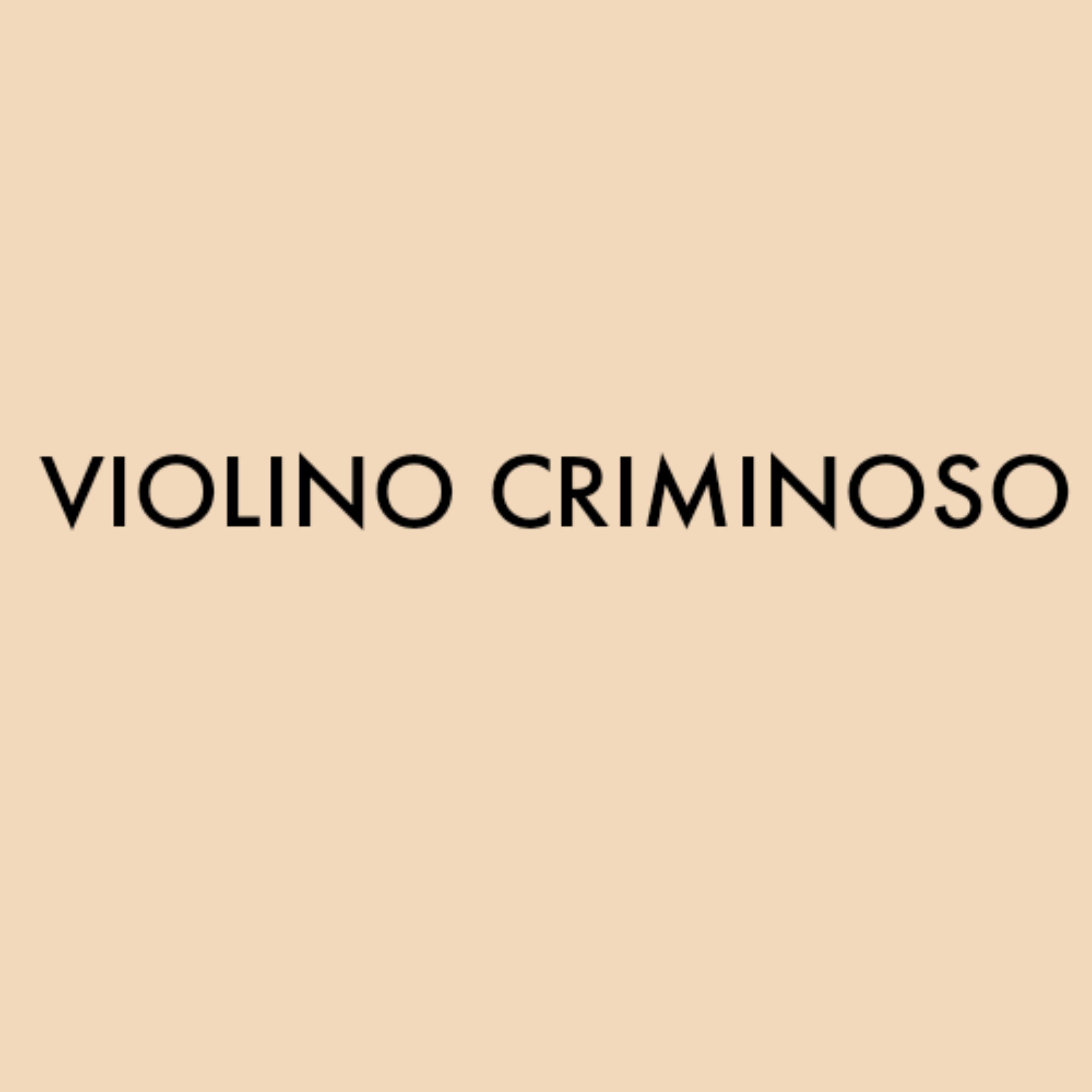 Постер альбома Violino Criminoso