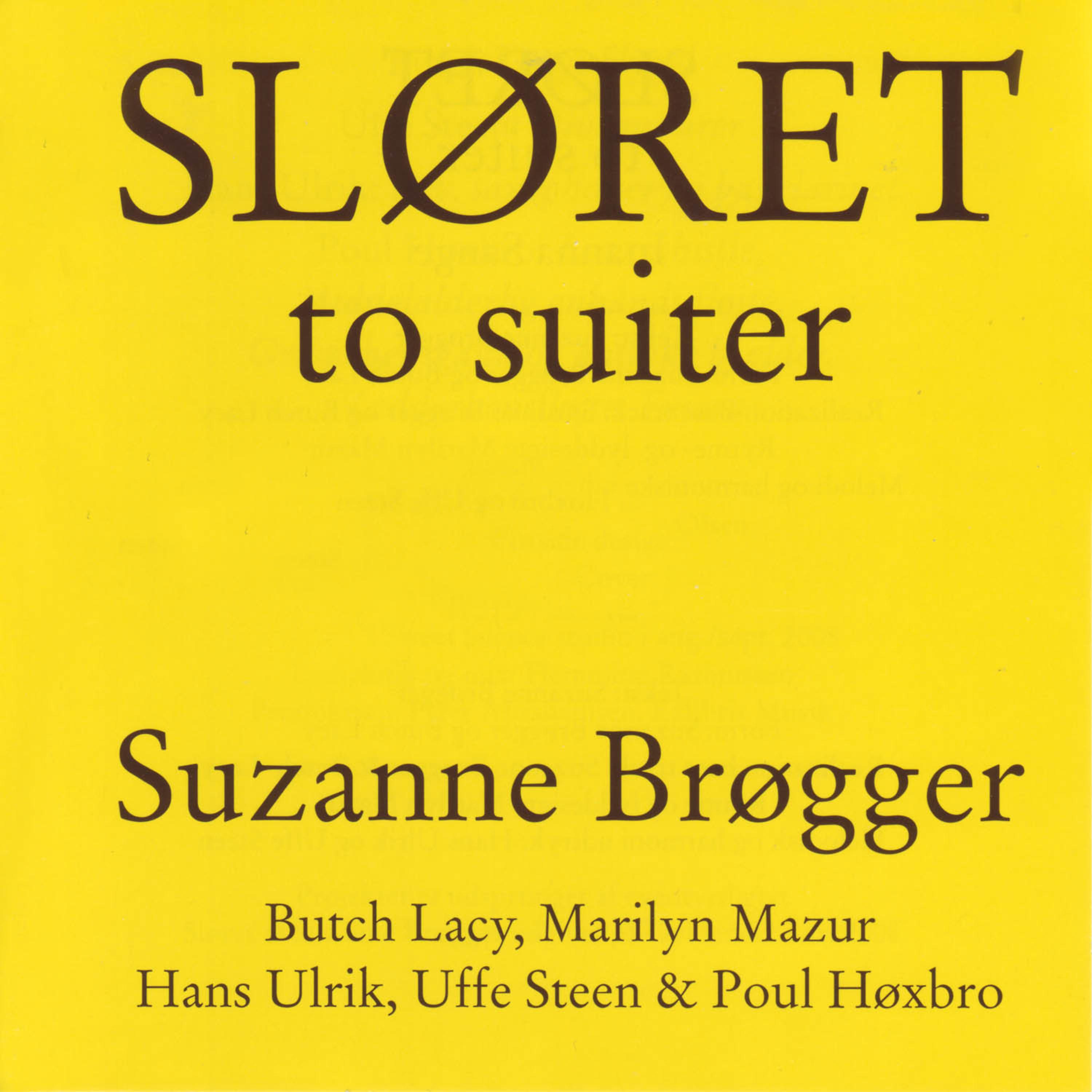 Постер альбома Sløret - To Suiter