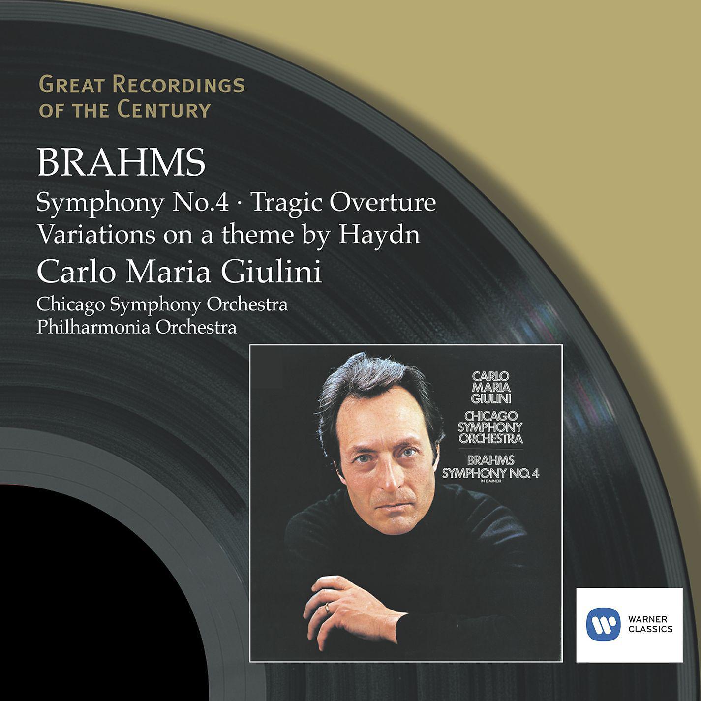 Постер альбома Brahms: Symphony No.4, Tragic Overture & Variations on a them by Haydn