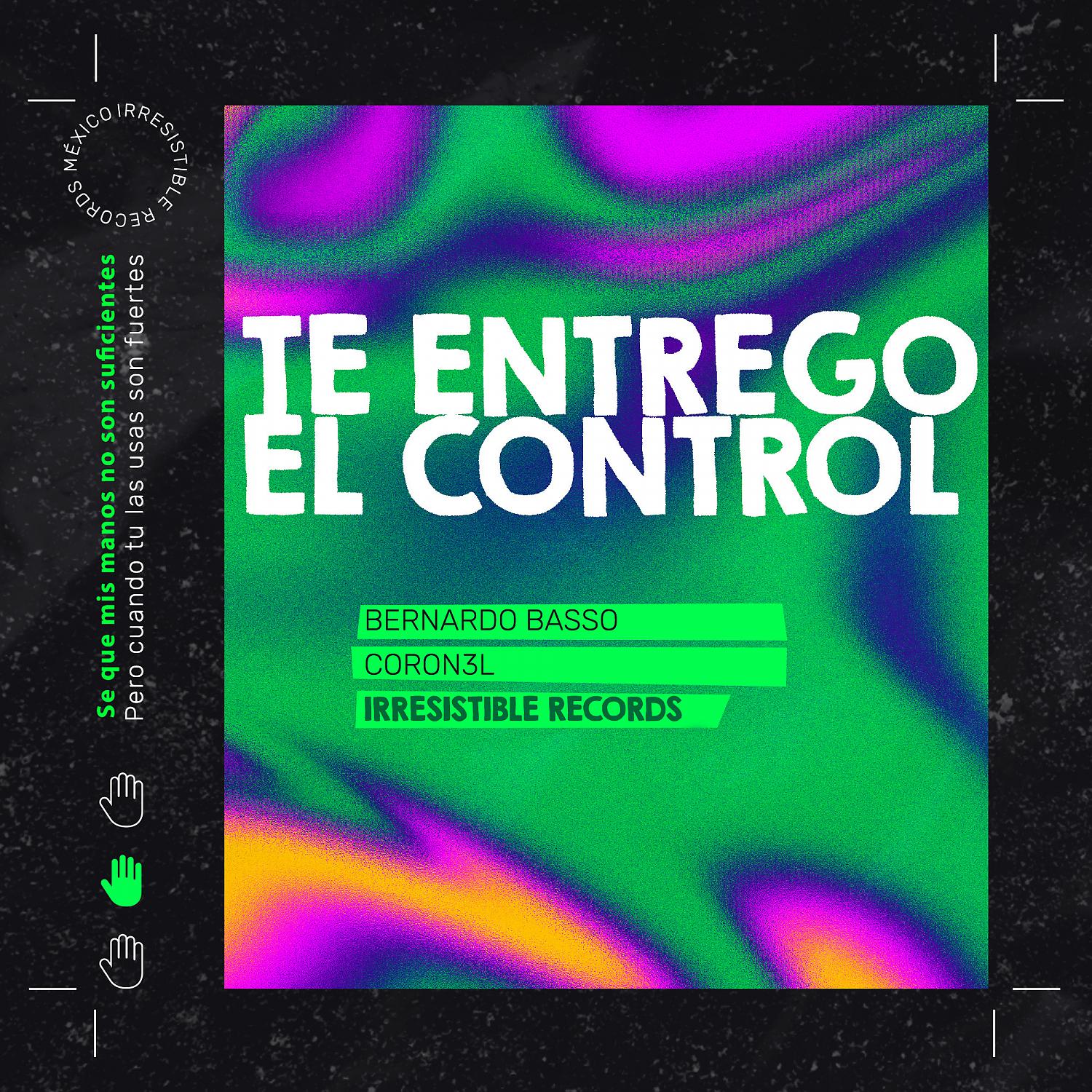 Постер альбома Te Entrego El Control