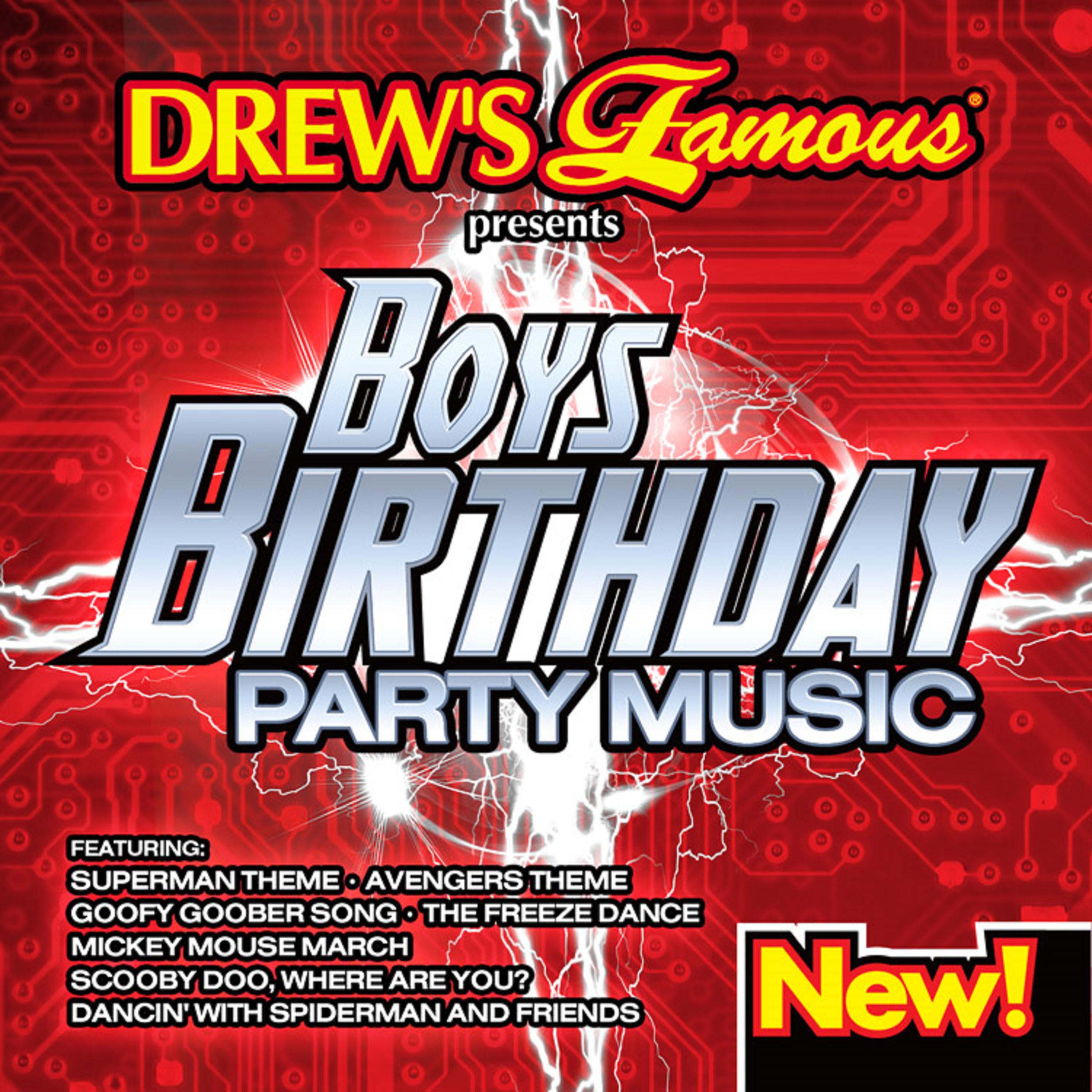 Постер альбома Boys Birthday Party Music