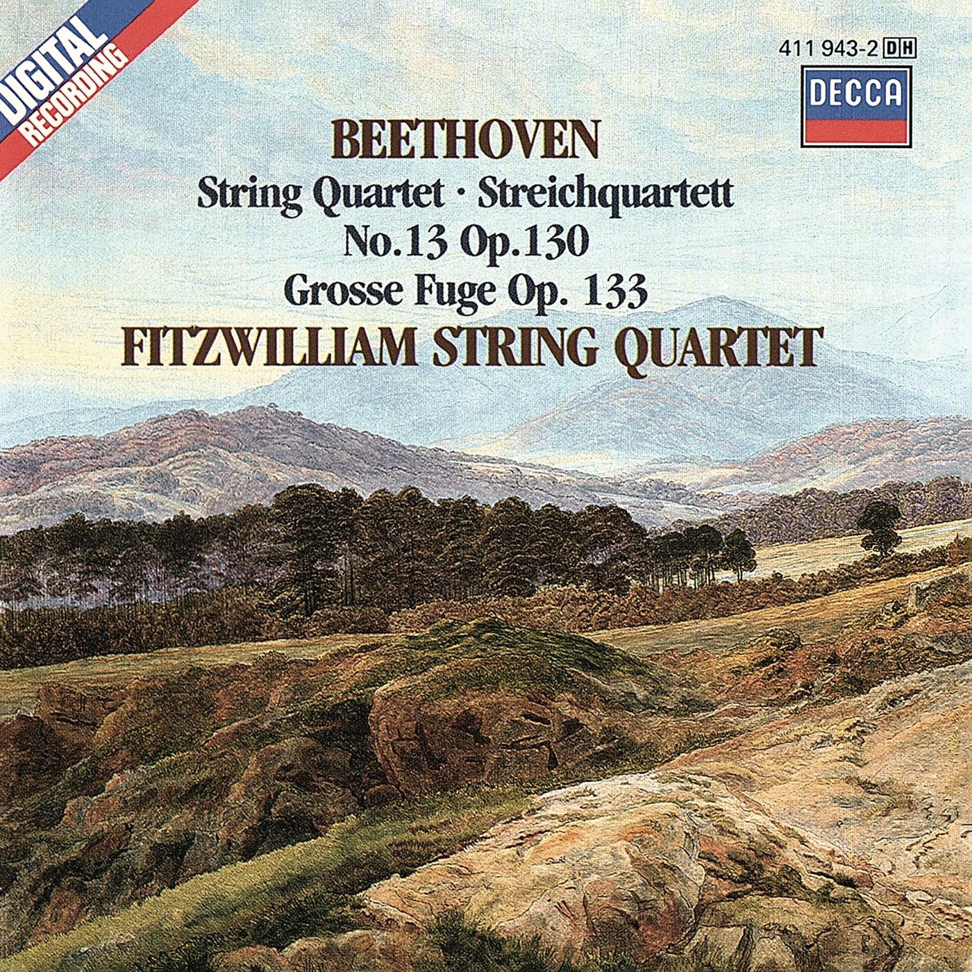 Постер альбома Beethoven: String Quartet No. 13; Grosse Fuge