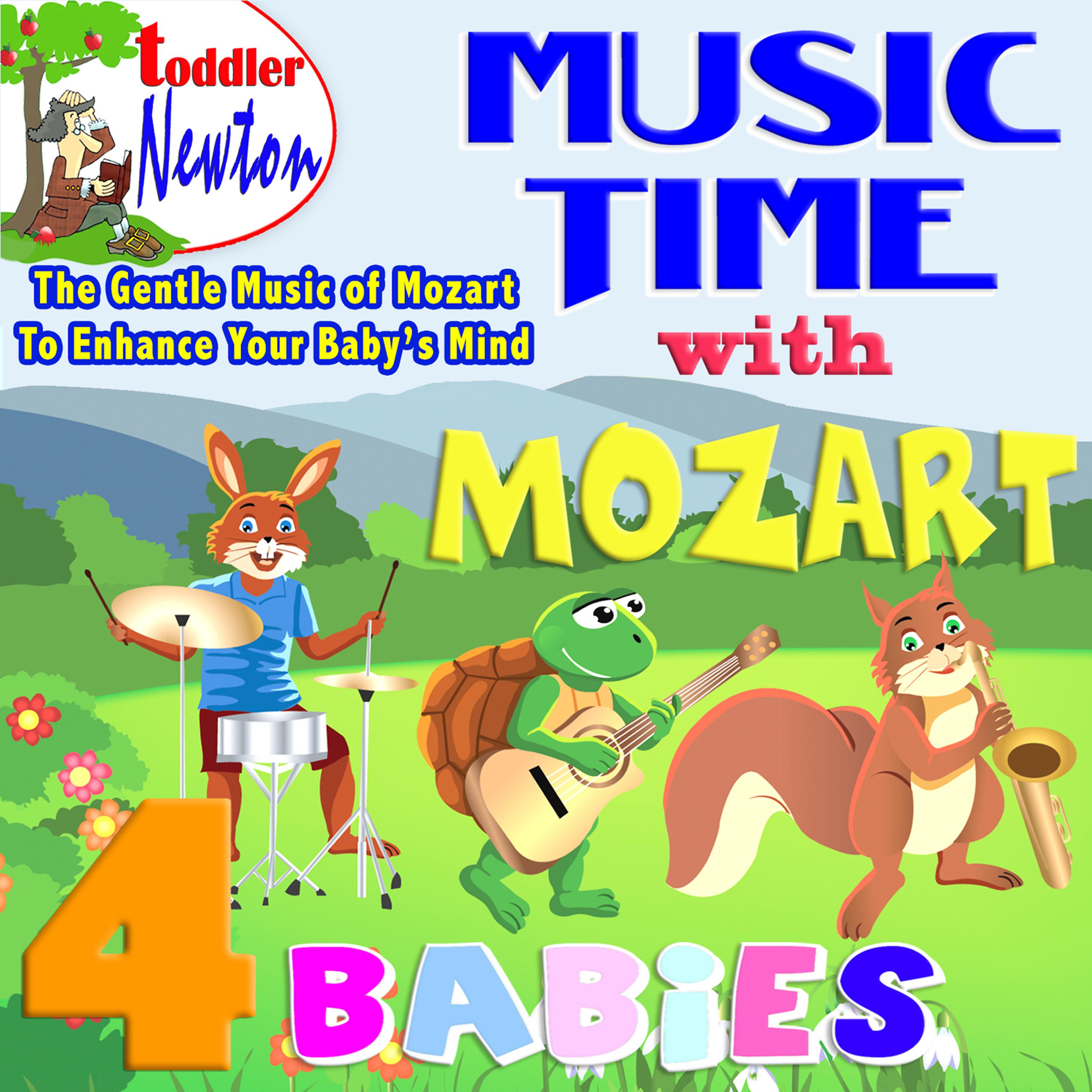 Постер альбома Music Time with Mozart - 4 Babies