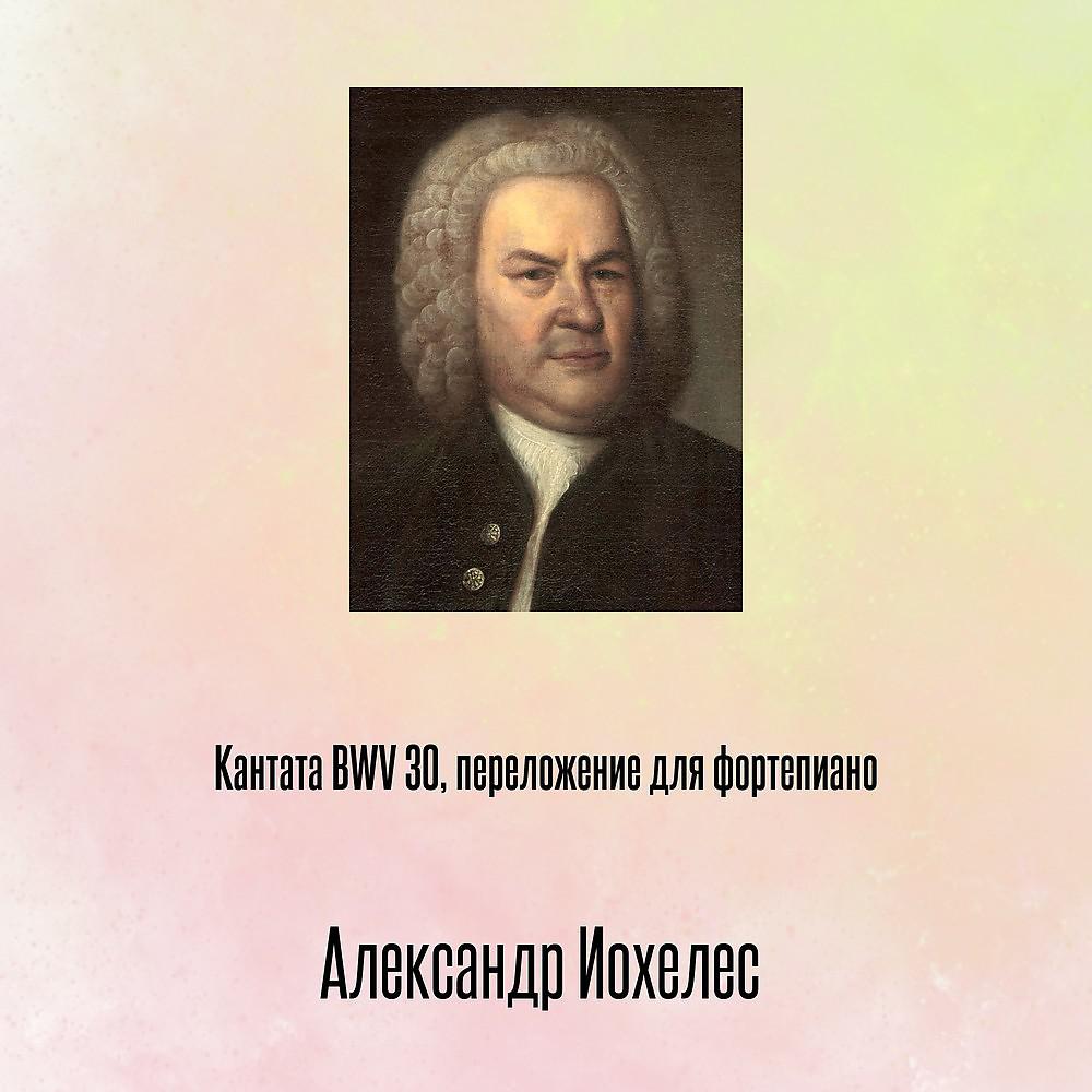 Постер альбома Кантата BWV 30, переложение для фортепиано