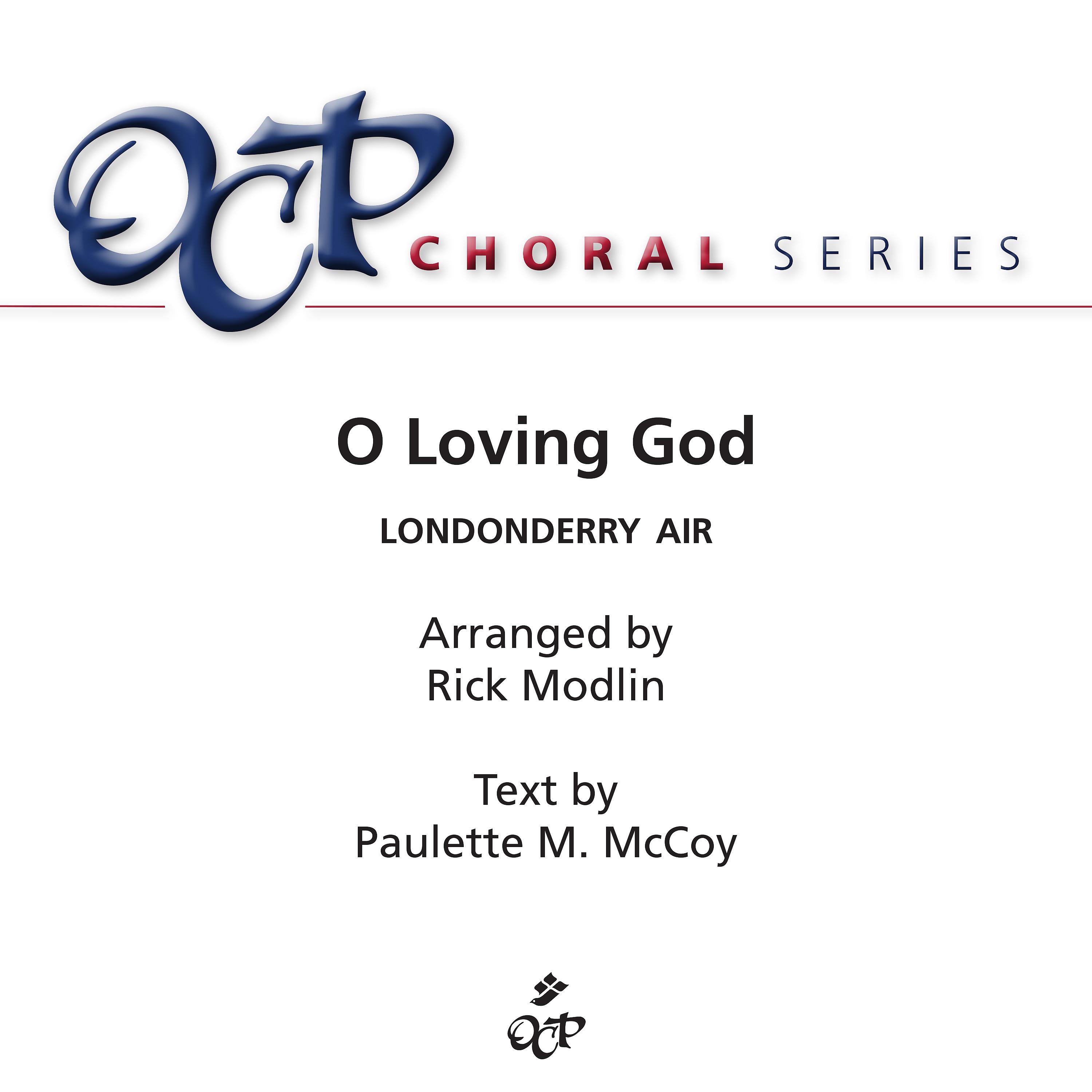Постер альбома O Loving God