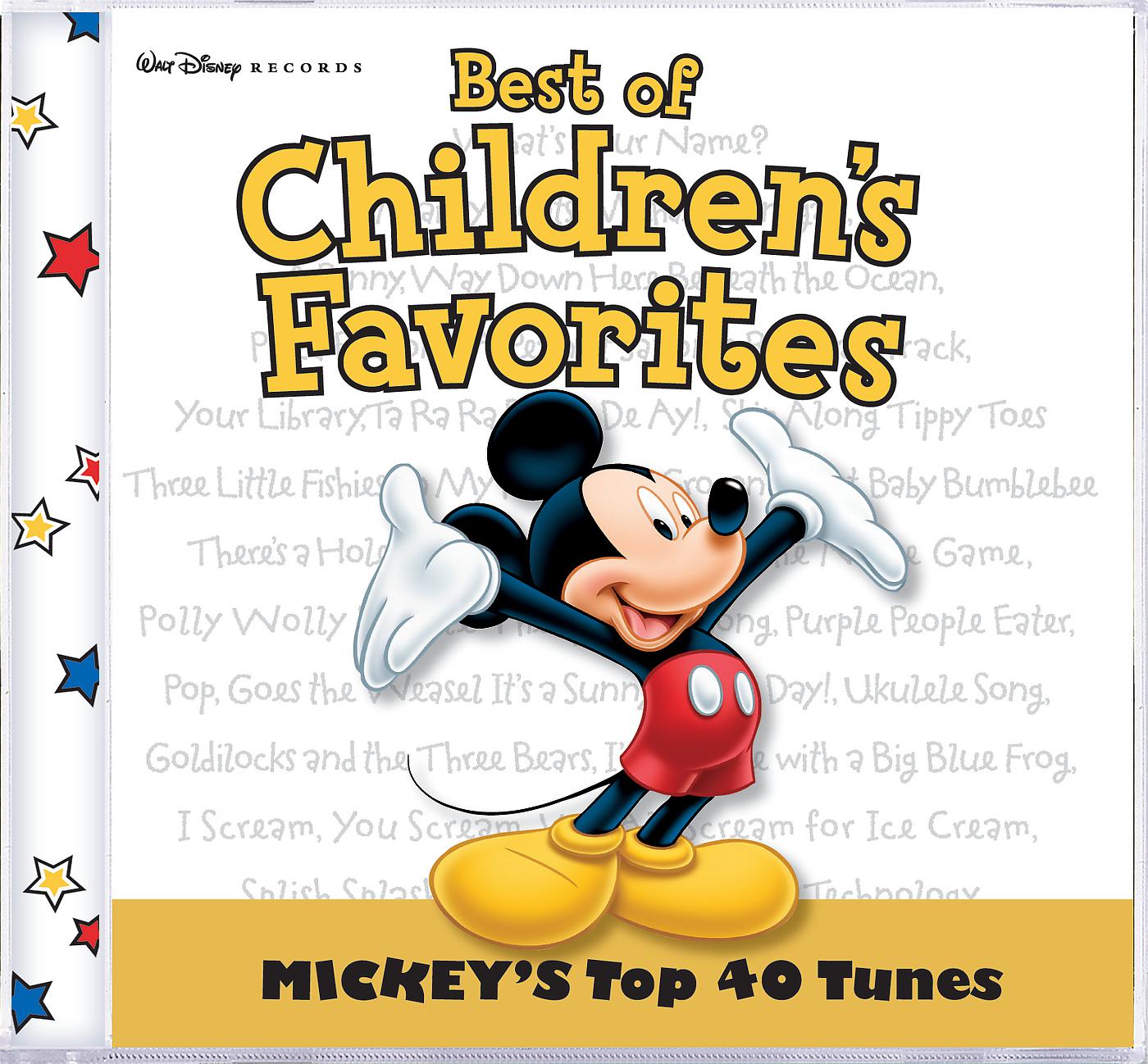 Постер альбома Best of Children's Favorites- Mickey's Top 40 Tunes