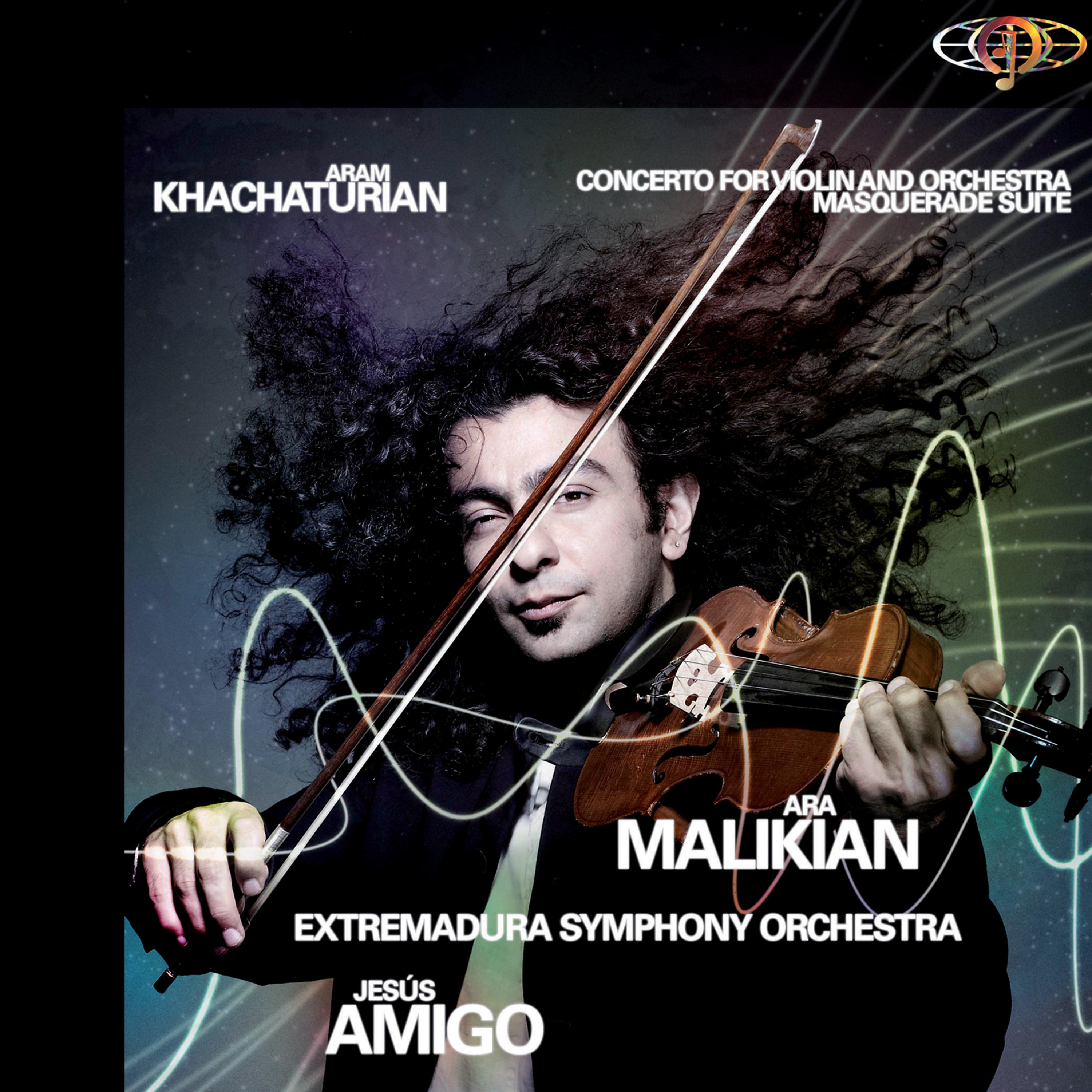 Постер альбома Aram Khachaturian. Violin Concerto. Masquerade Suite