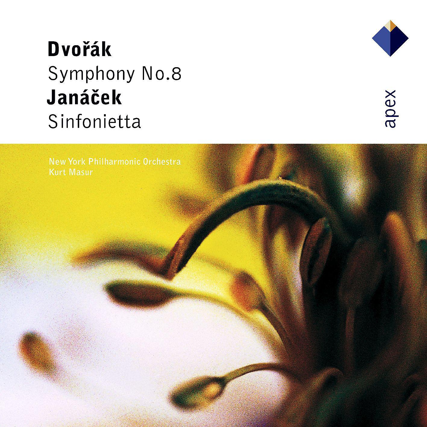 Постер альбома Dvorák : Symphony No.8 & Janácek : Sinfonietta  -  Apex