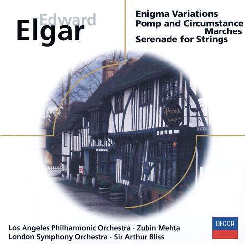 Постер альбома Elgar: Enigma Variations; Pomp & Circumstance Marches;  Serenade for Strings