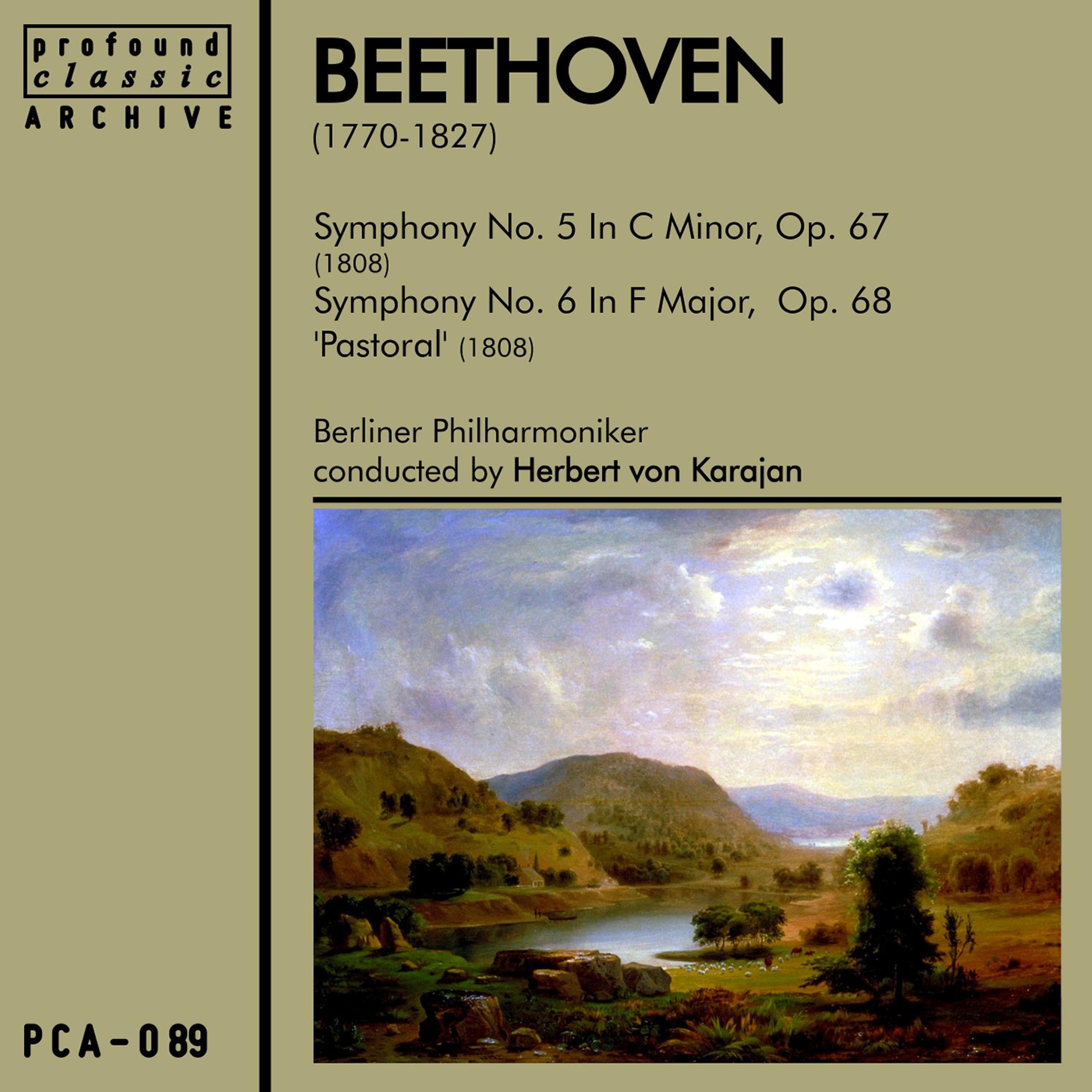 Постер альбома Beethoven Symphonies No. 5 & No. 6