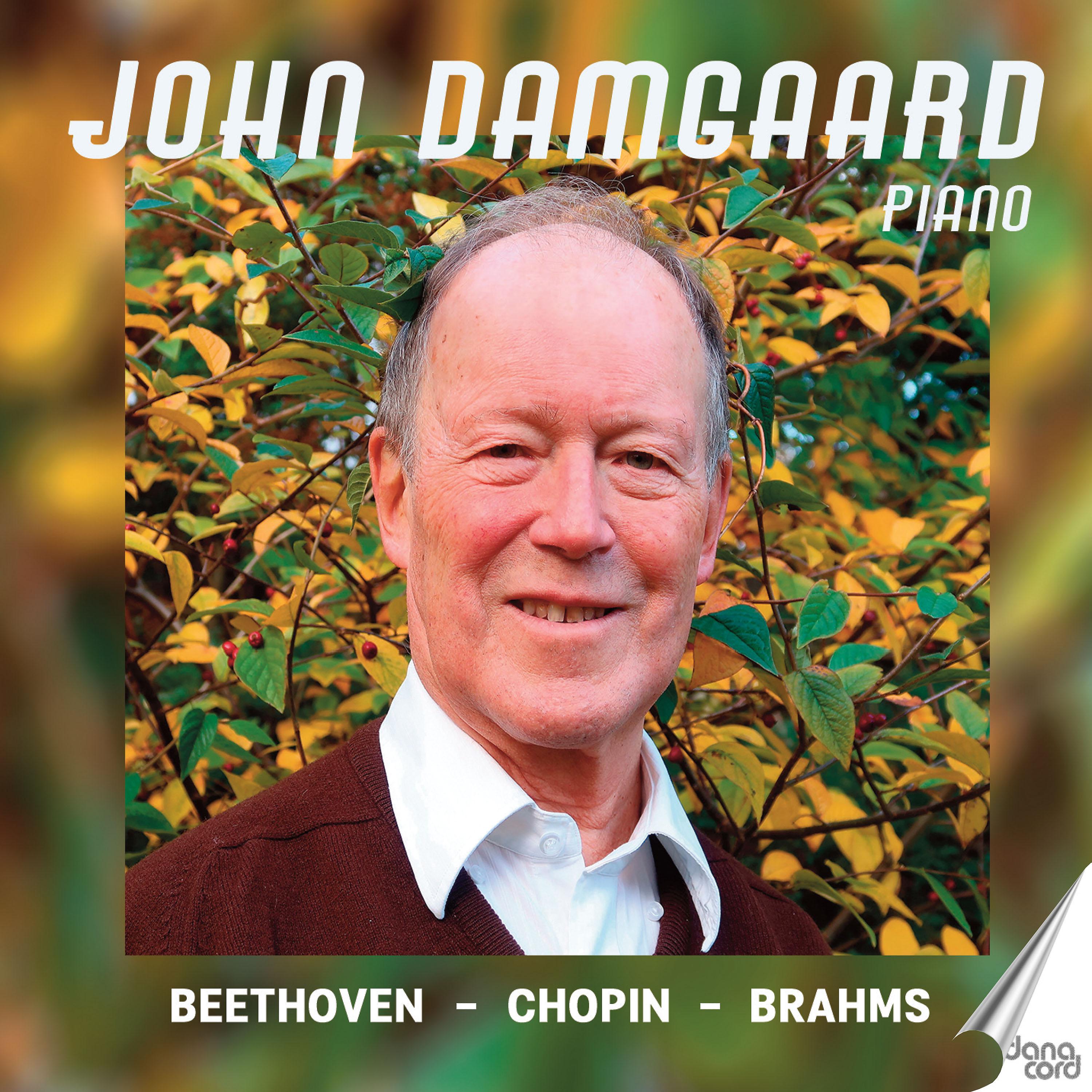 Постер альбома John Damgaard Plays Beethoven, Chopin and Brahms
