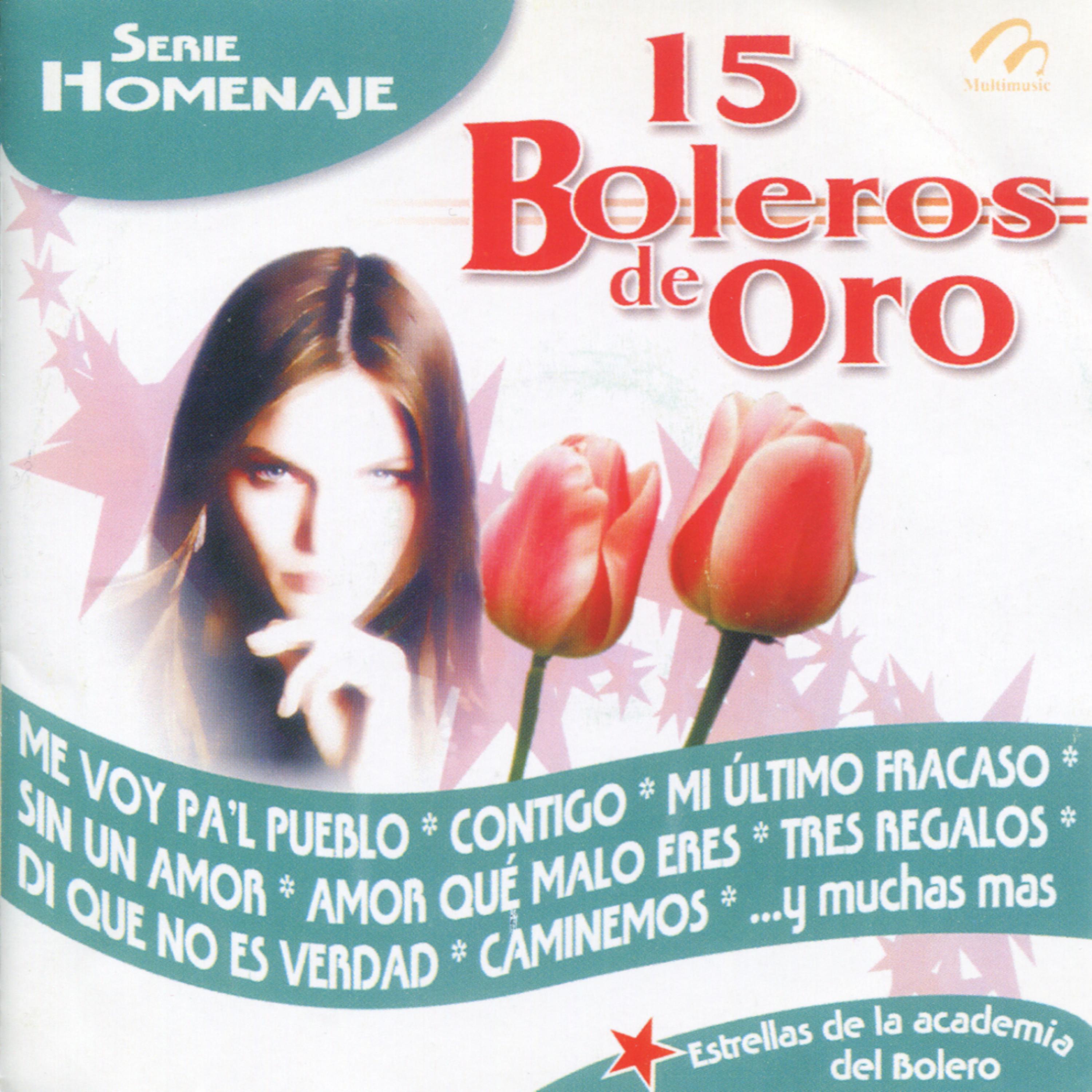 Постер альбома 15 Boleros de Oro