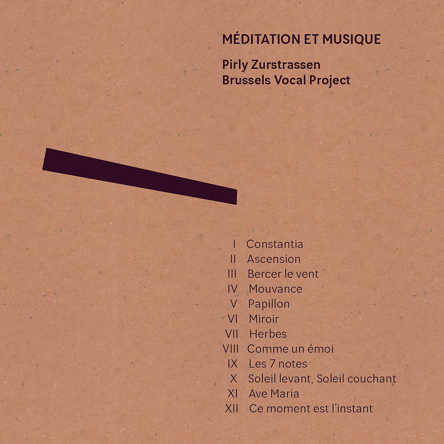 Постер альбома Méditation et musique