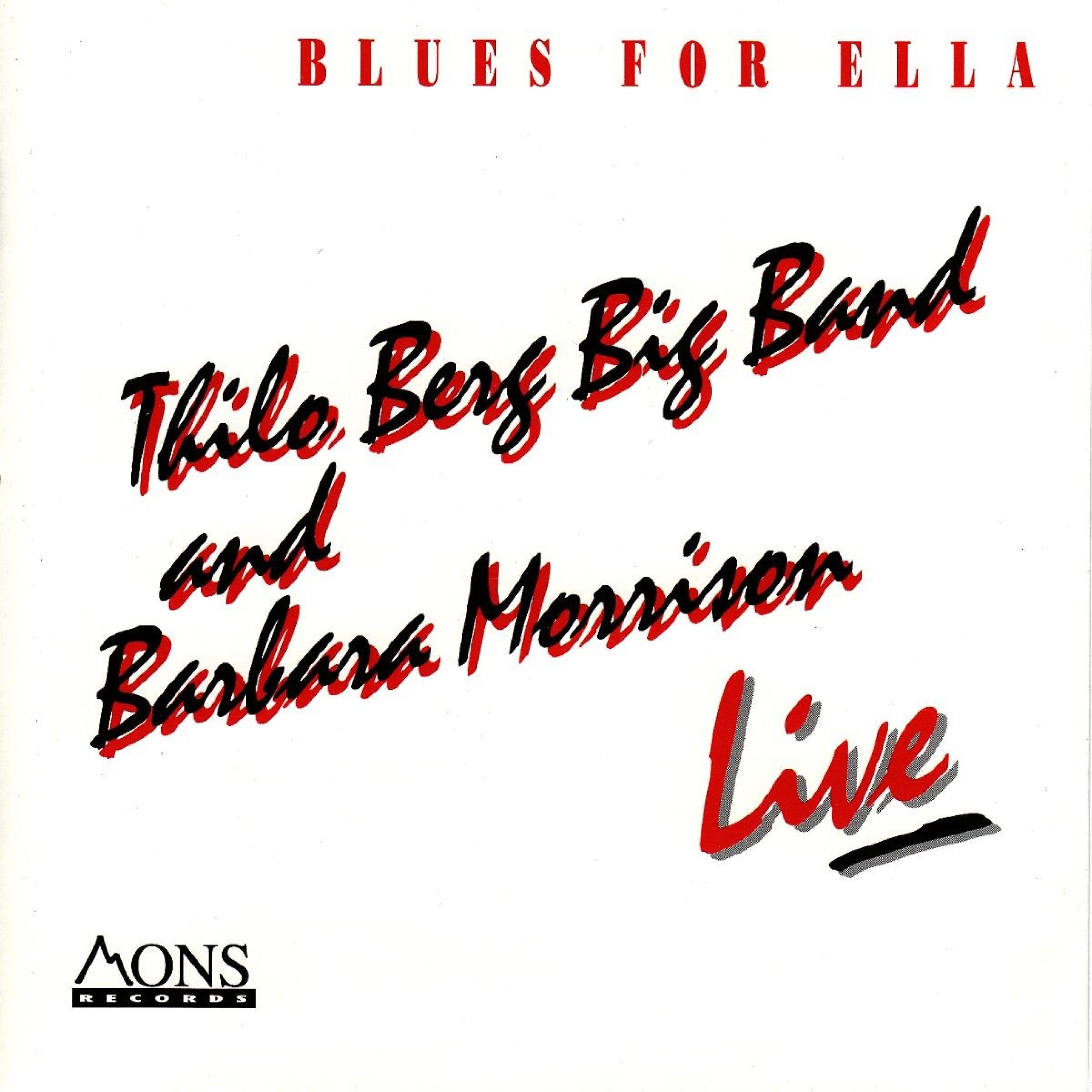 Постер альбома Blues for Ella - Live-