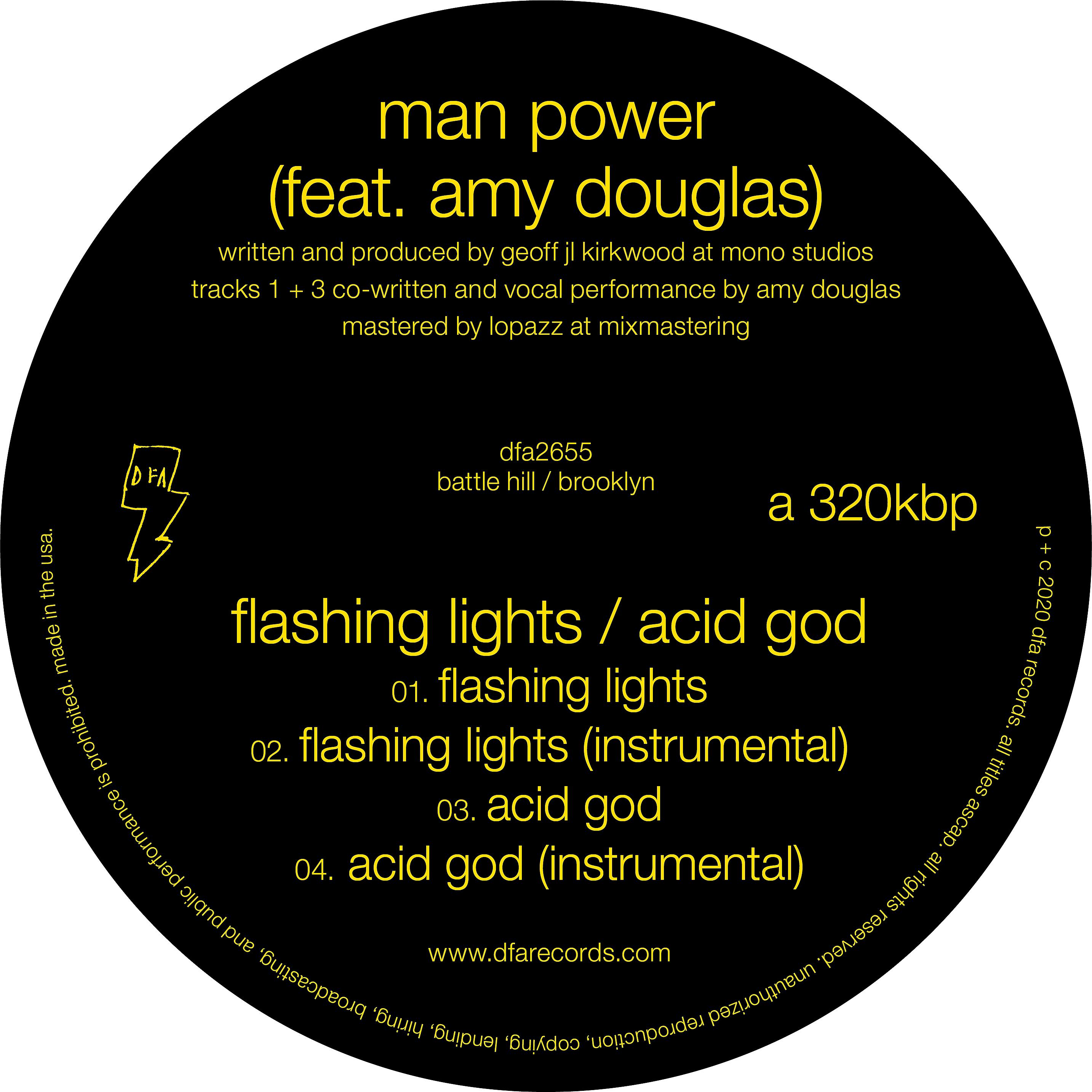 Постер альбома Flashing Lights / Acid God