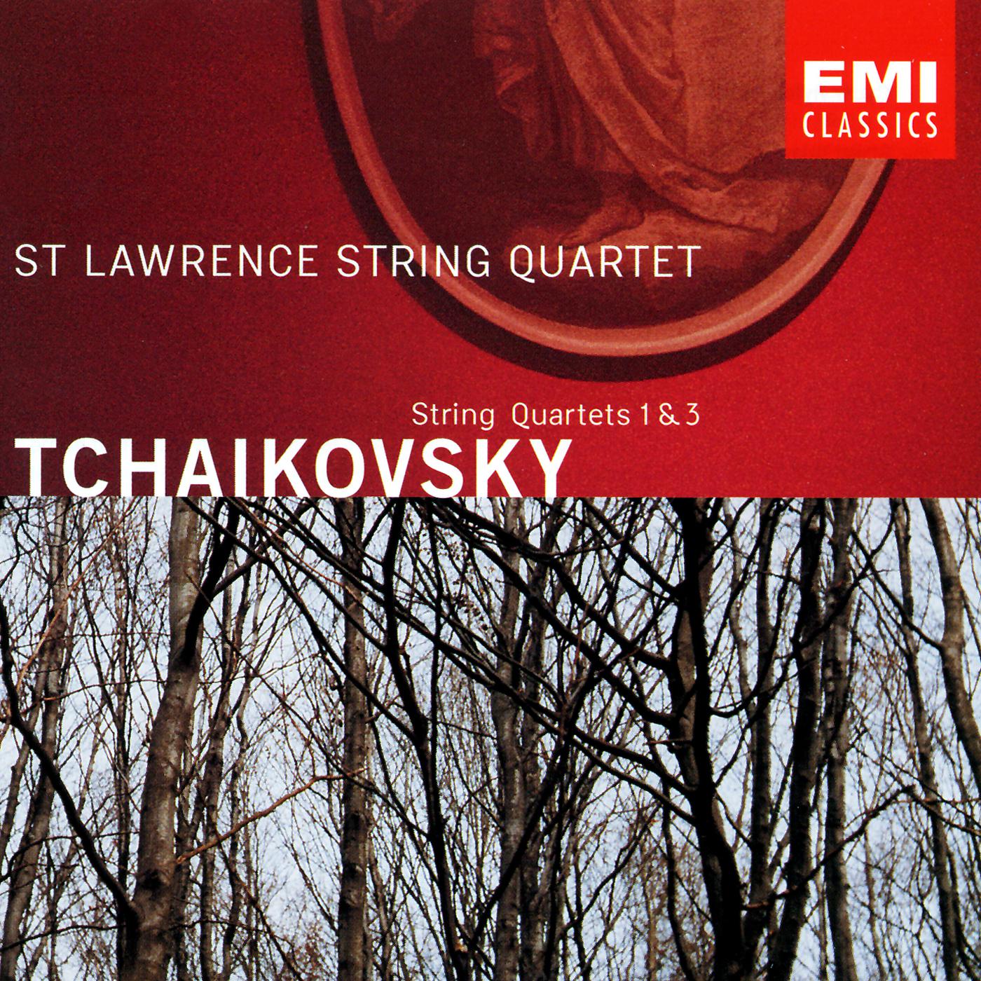 Постер альбома Tchaikovsky: String Quartets Nos. 1 & 3