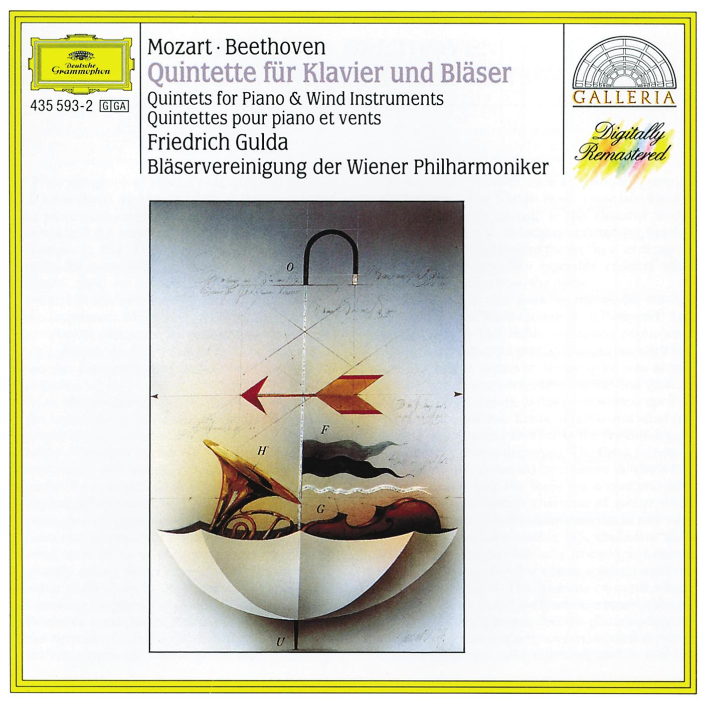 Постер альбома Mozart / Beethoven: Quintette