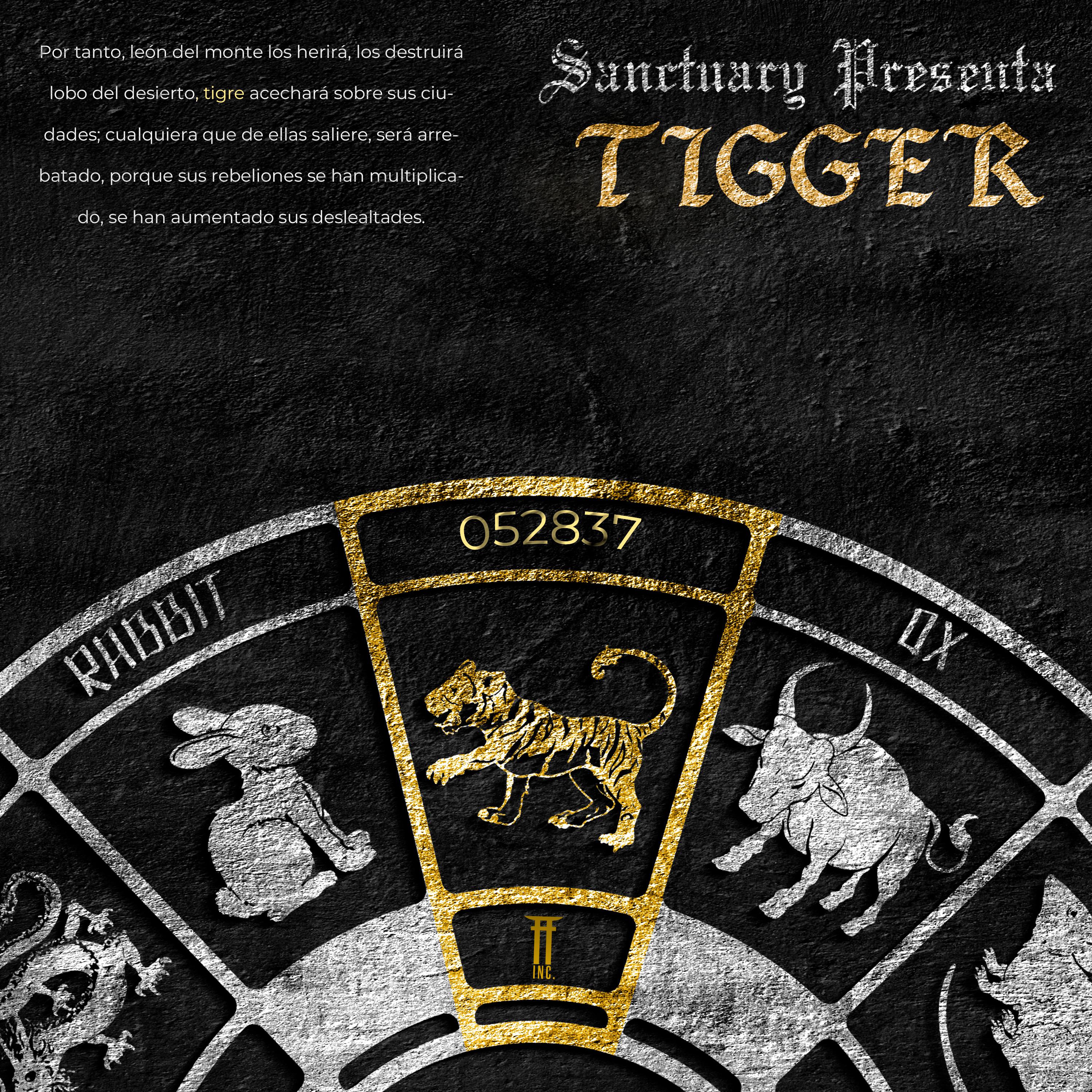 Постер альбома Sanctuary Presenta : Tigger